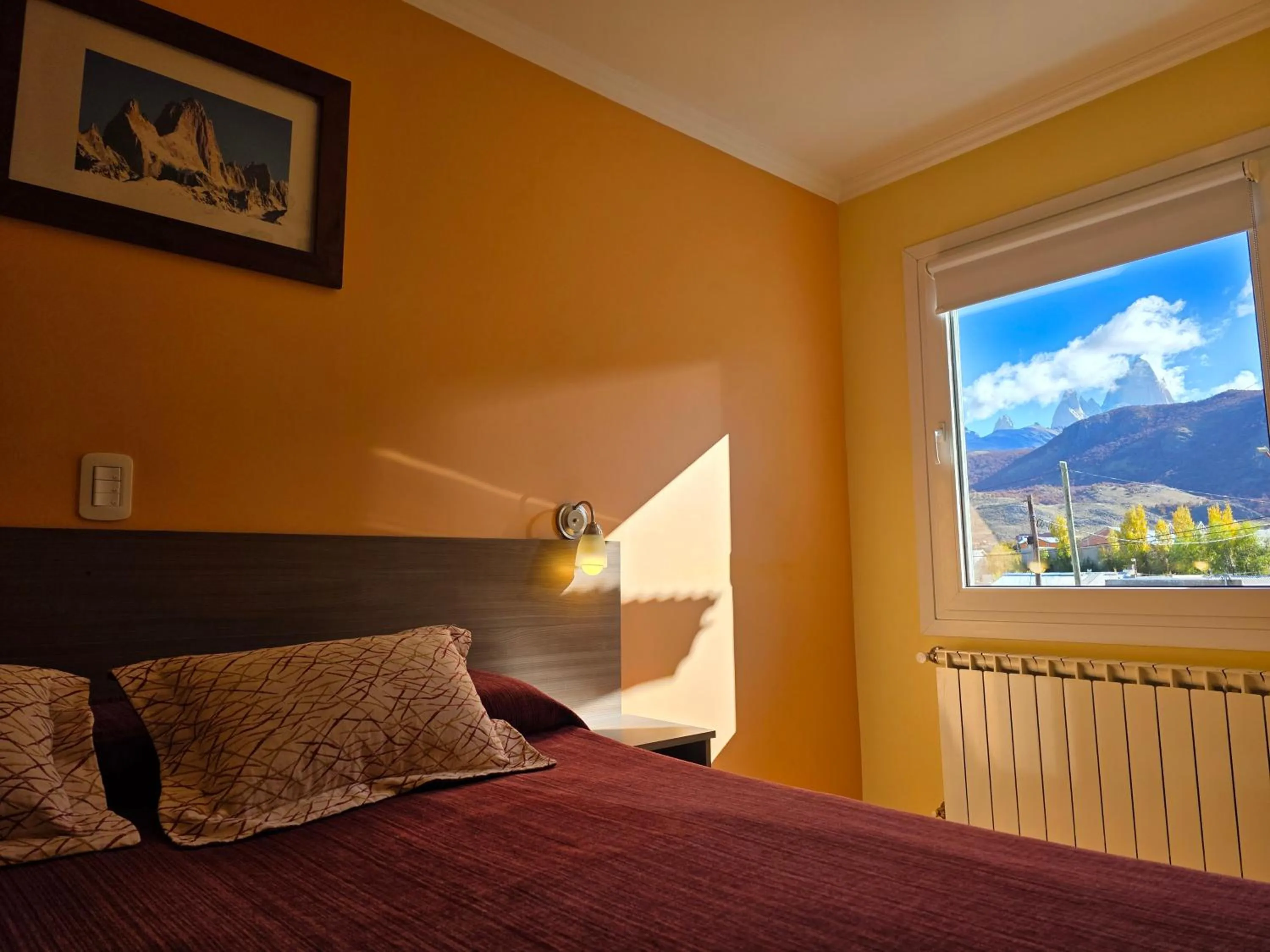 Bed in Hostería Vertical Lodge