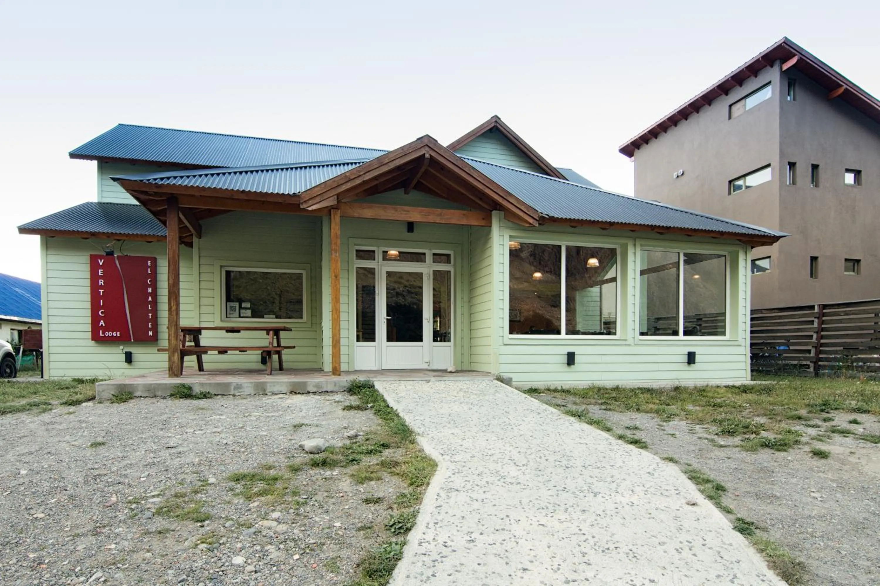 Property building in Hostería Vertical Lodge