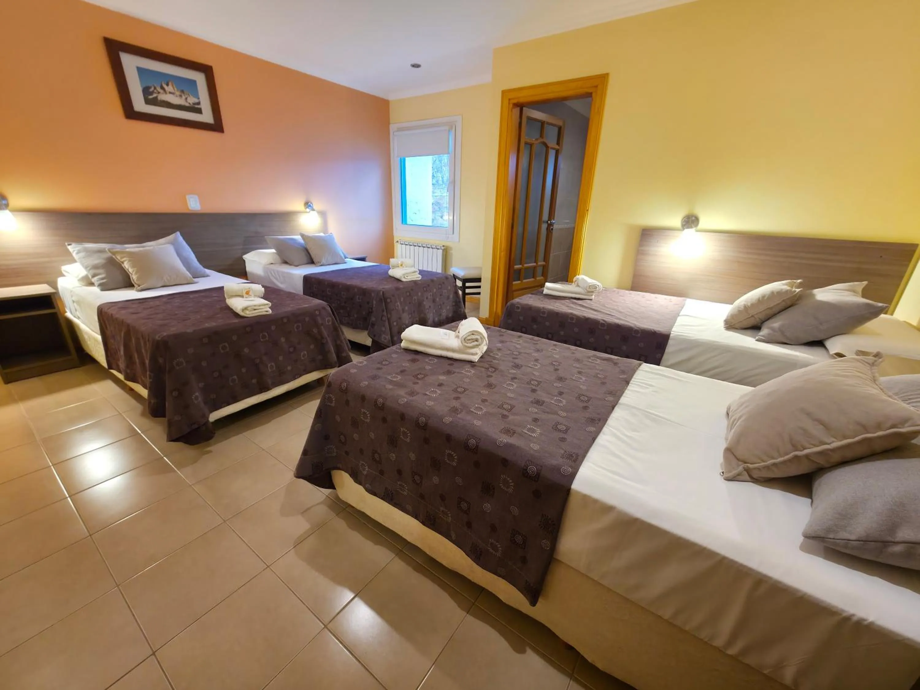 Bed in Hostería Vertical Lodge