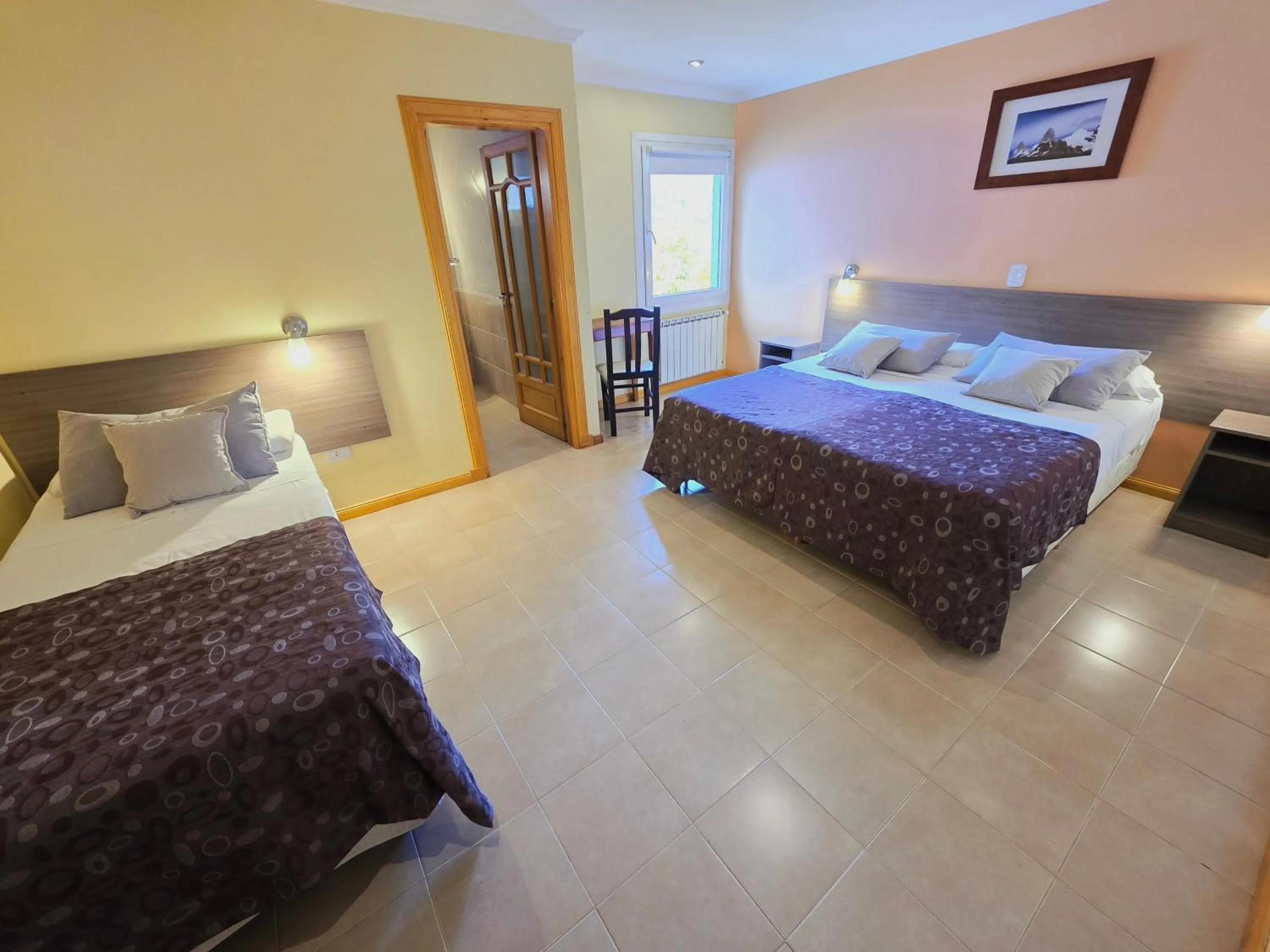 Bed in Hostería Vertical Lodge