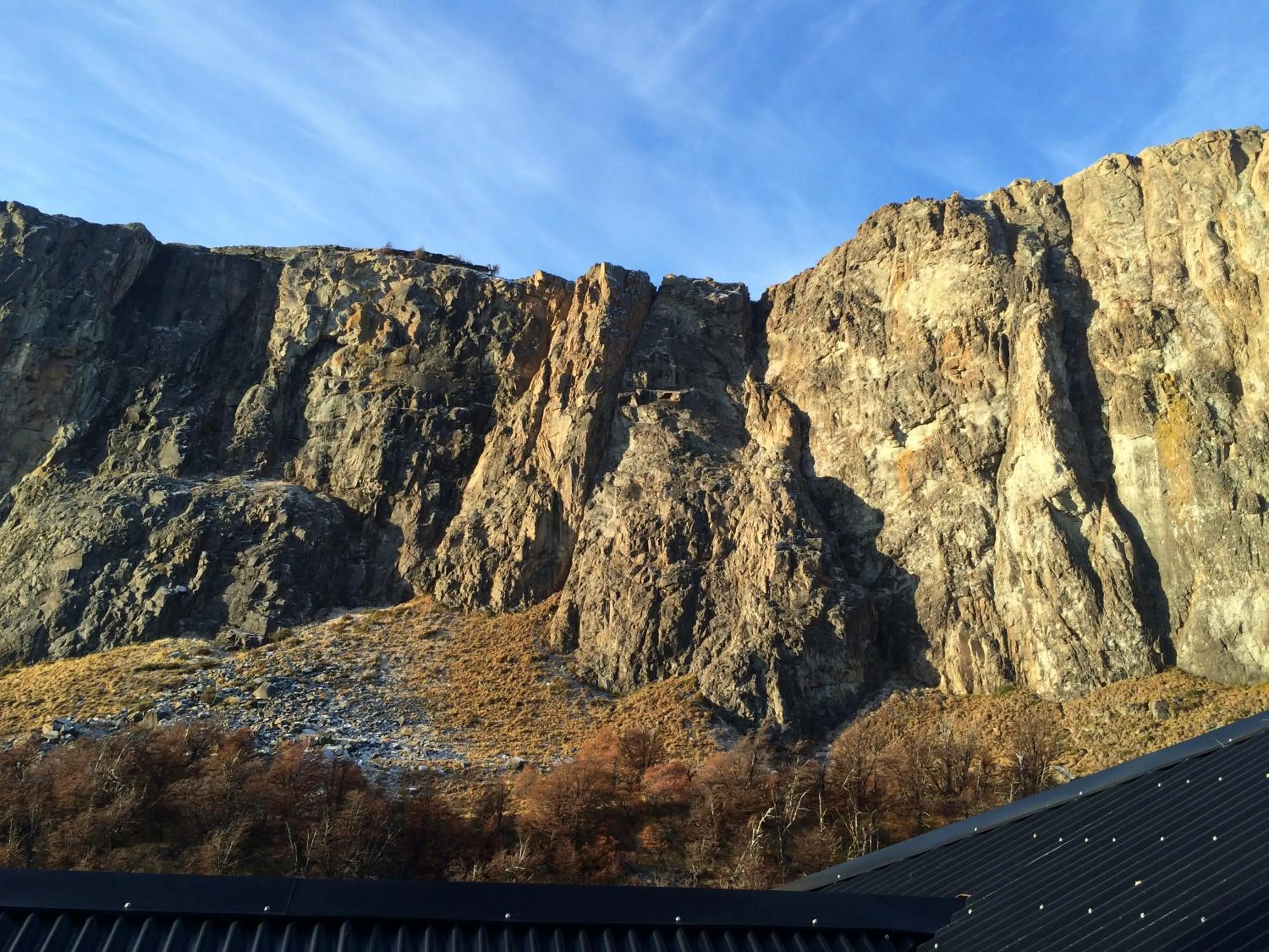 Mountain view in Hostería Vertical Lodge