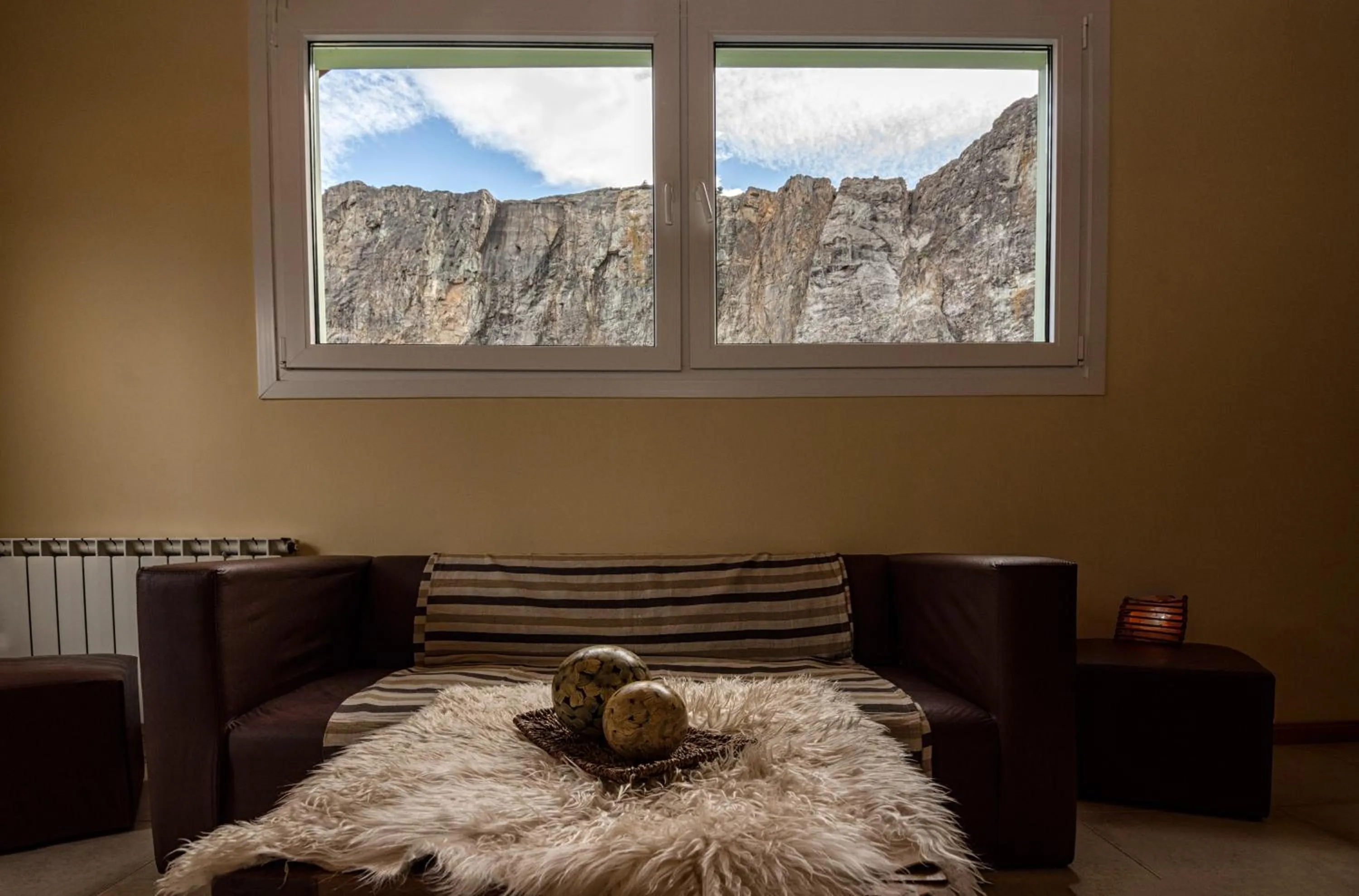 Mountain view, Bed in Hostería Vertical Lodge