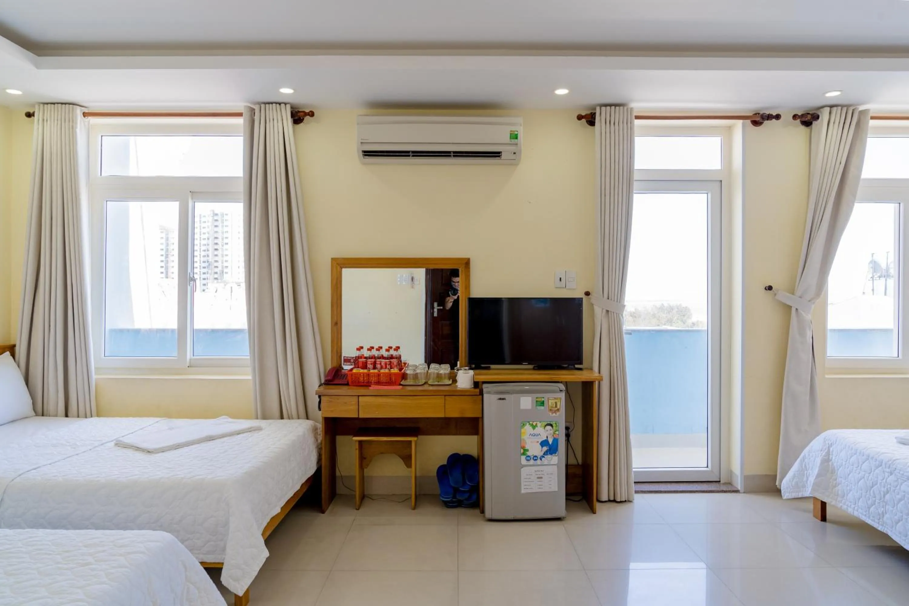 TV and multimedia, Bed in Praha Hotel