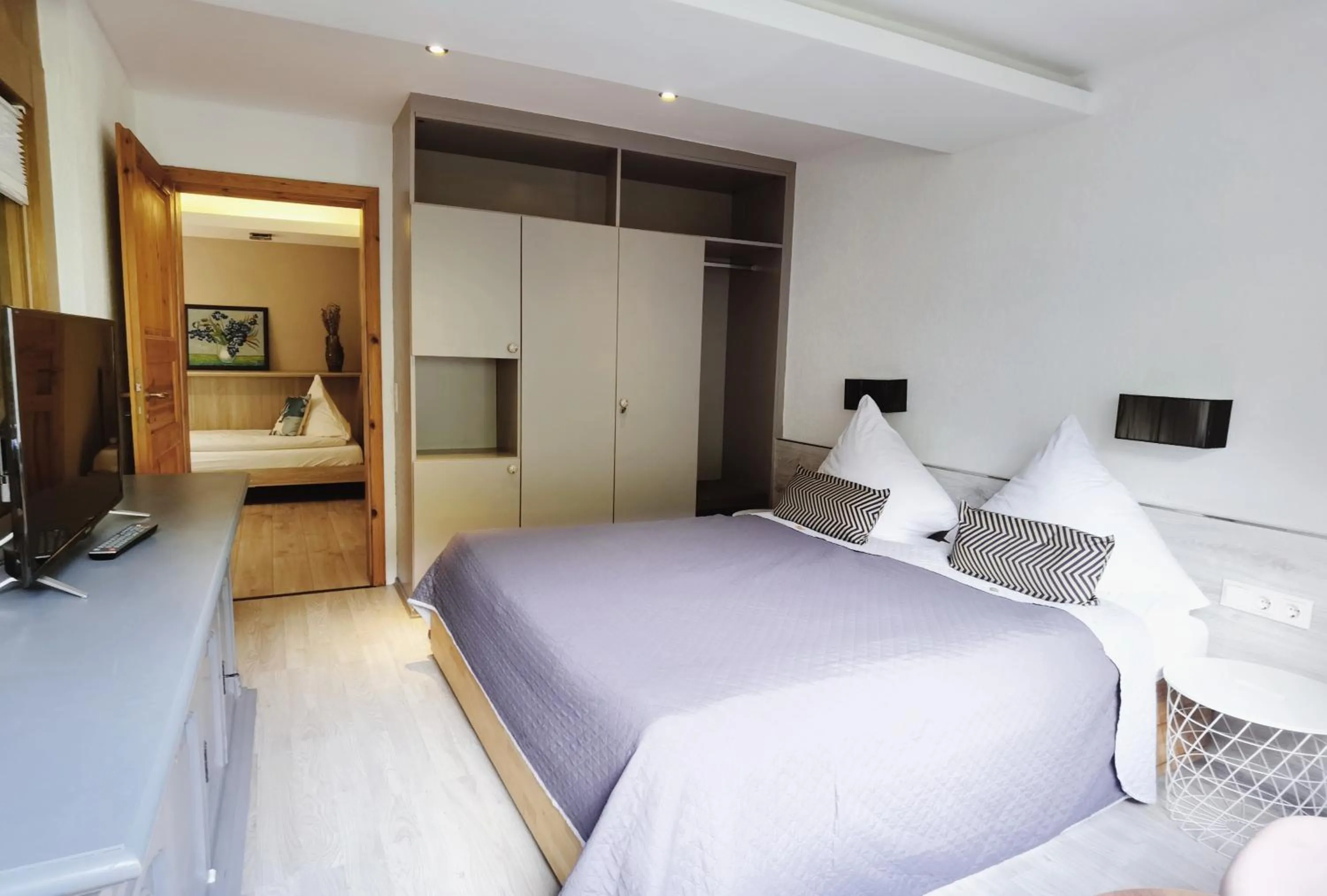 Bedroom, Bed in Das Waldhaus