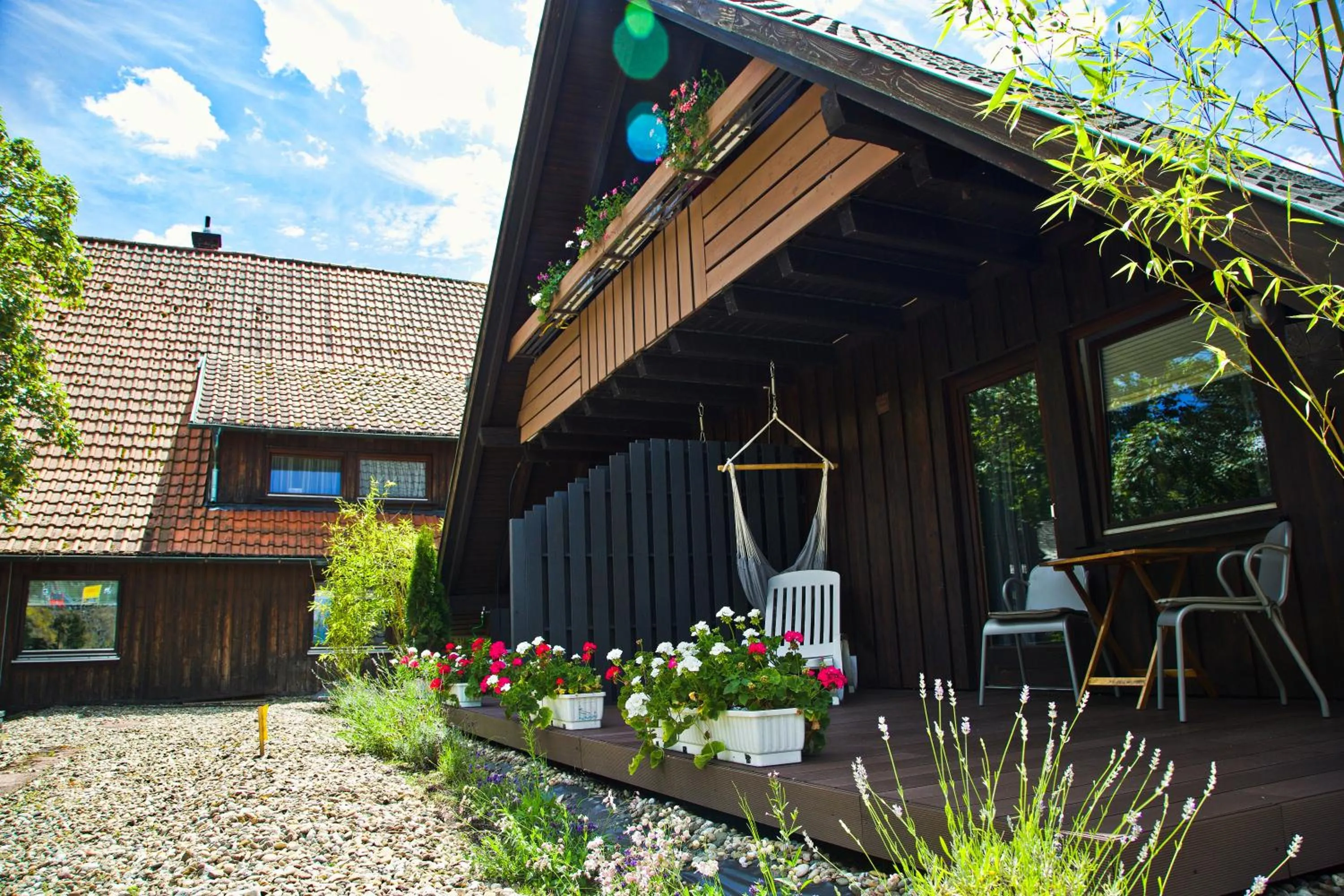 Balcony/Terrace in Das Waldhaus