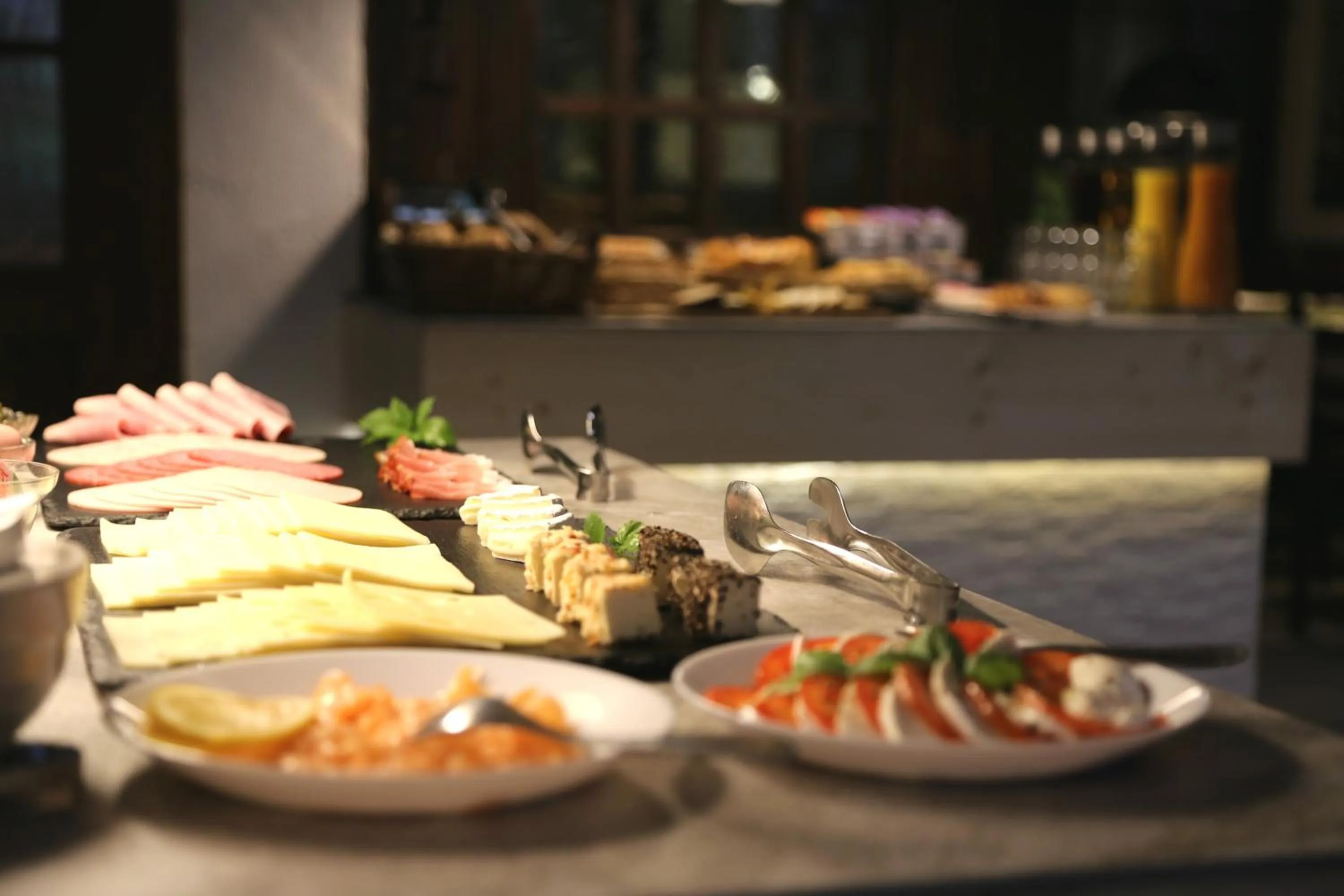 Continental breakfast in Das Waldhaus