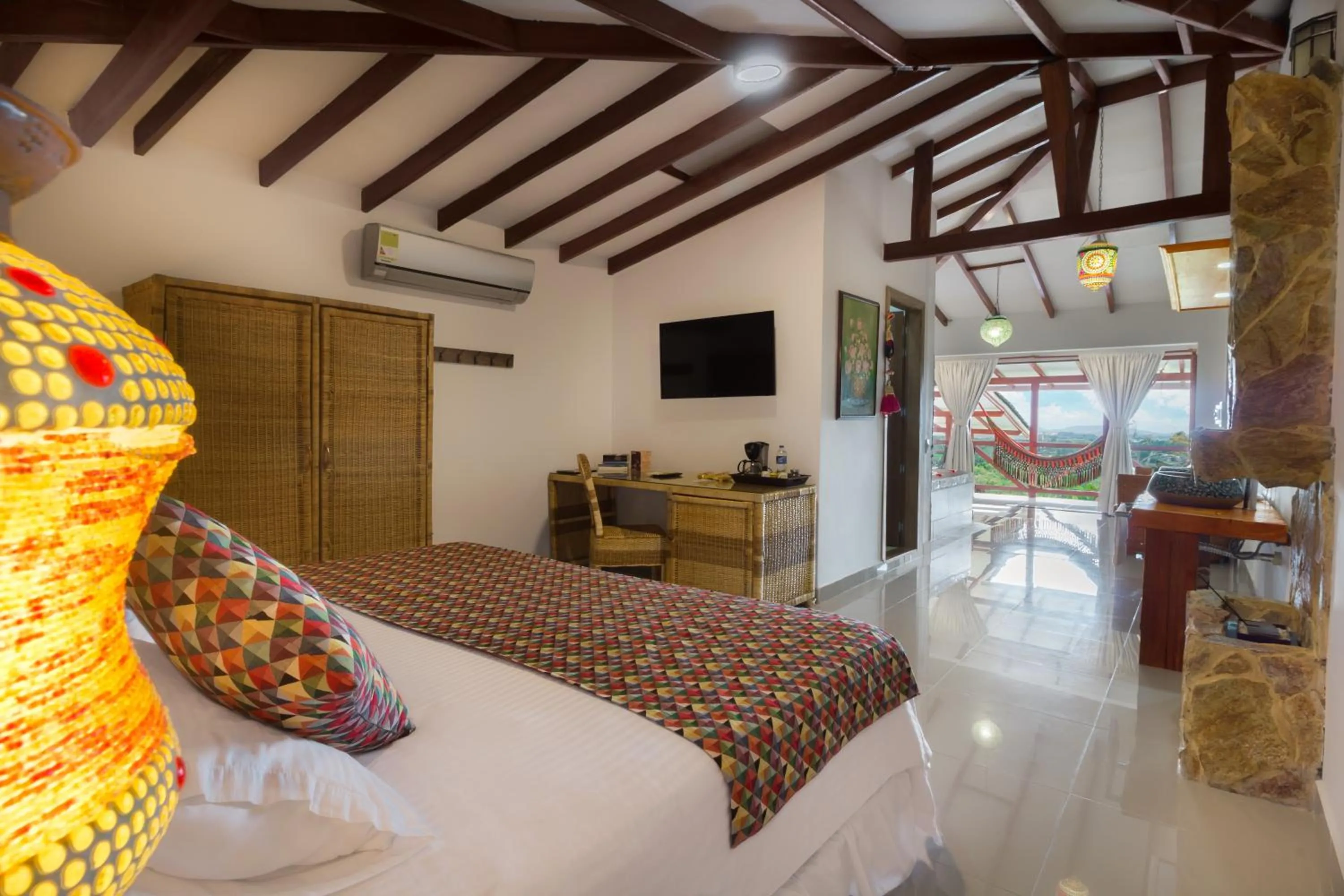 Photo of the whole room, Bed in Hotel Spa La Colina