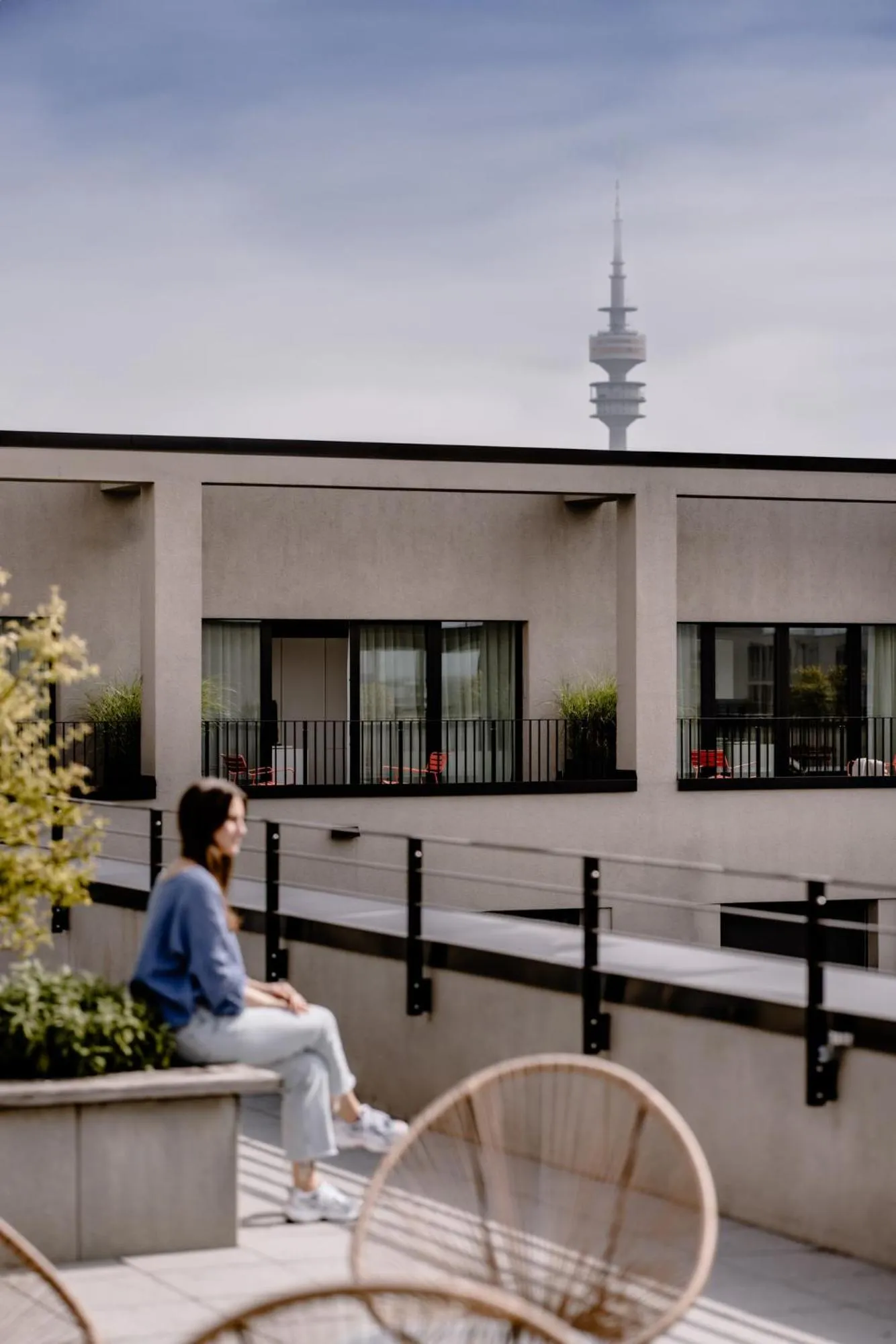 Balcony/Terrace in THE FLAG München M.