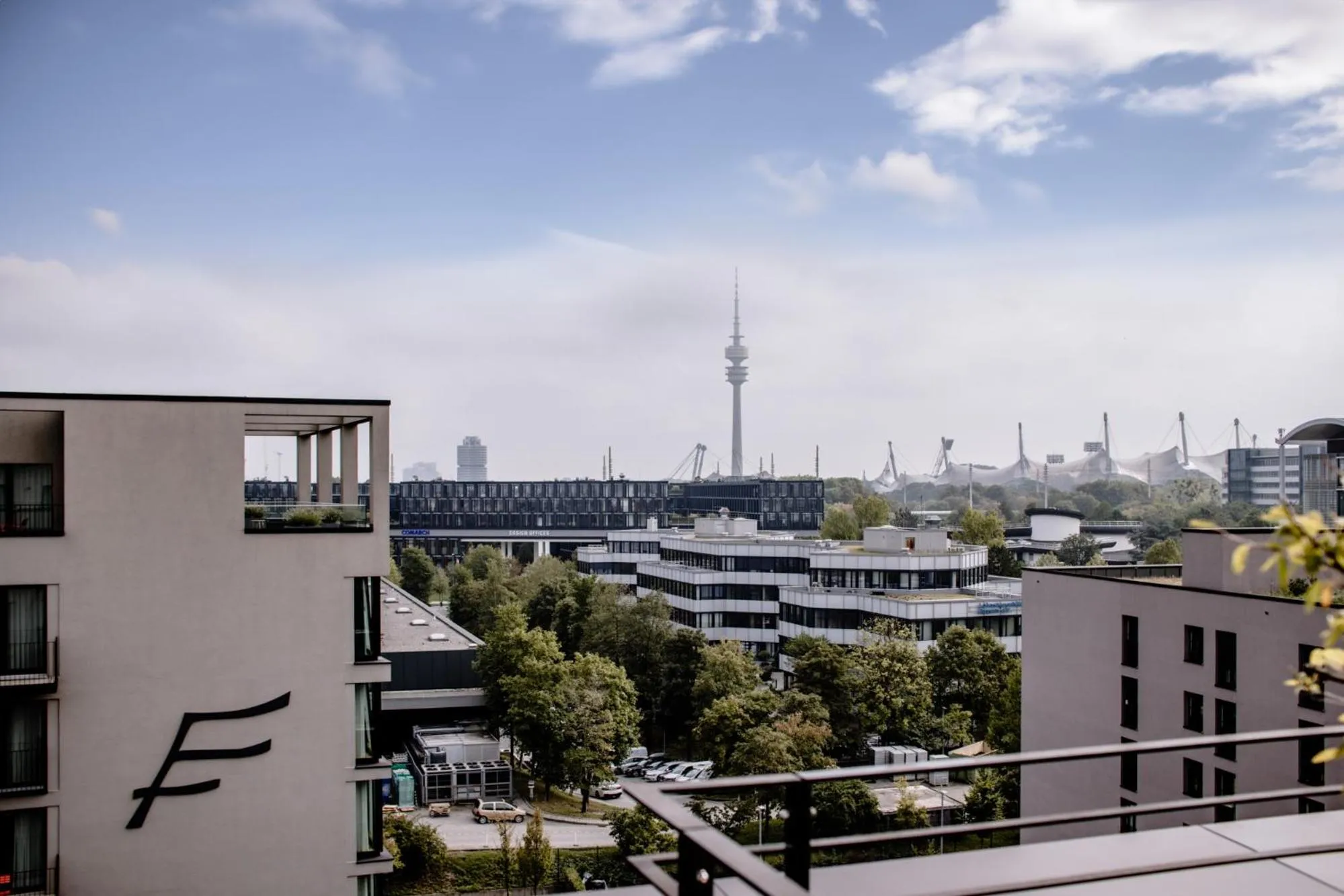 View (from property/room) in THE FLAG München M.