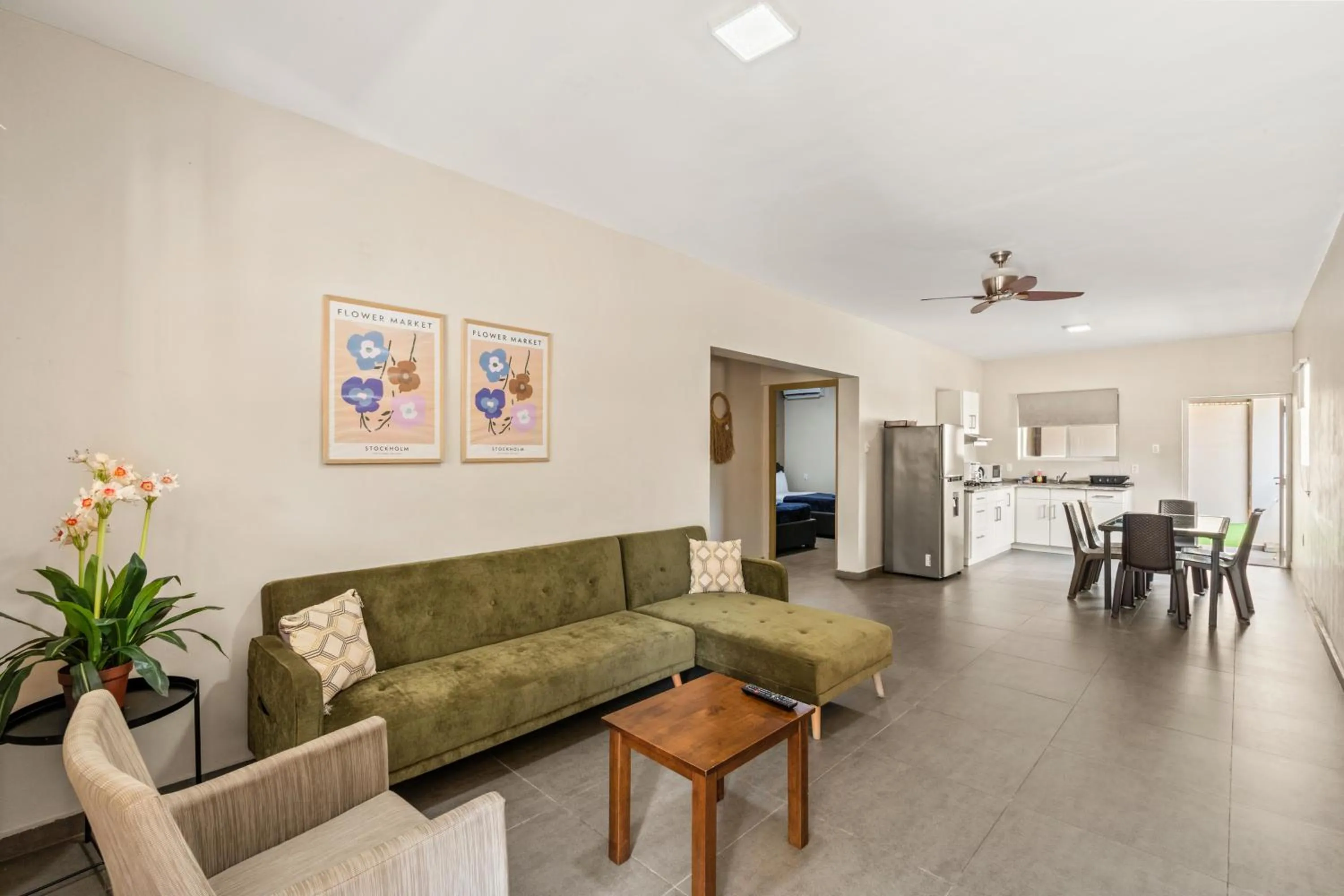 Living room in Curadise Living