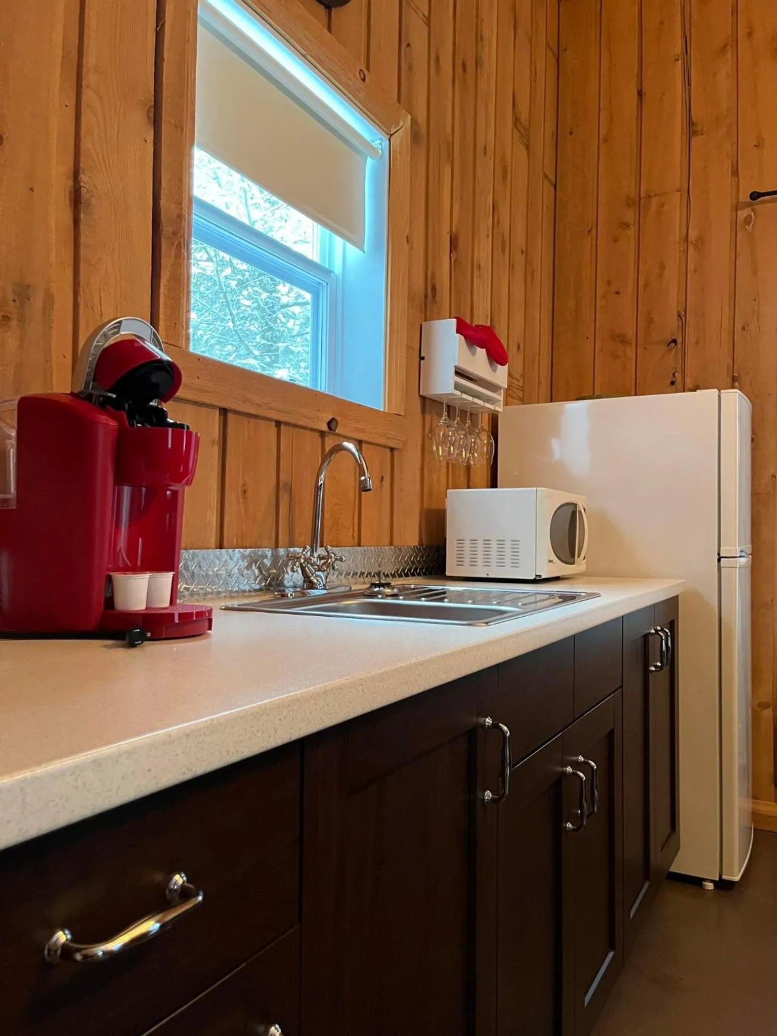 Coffee/tea facilities in Chalets du Domaine Yamaska