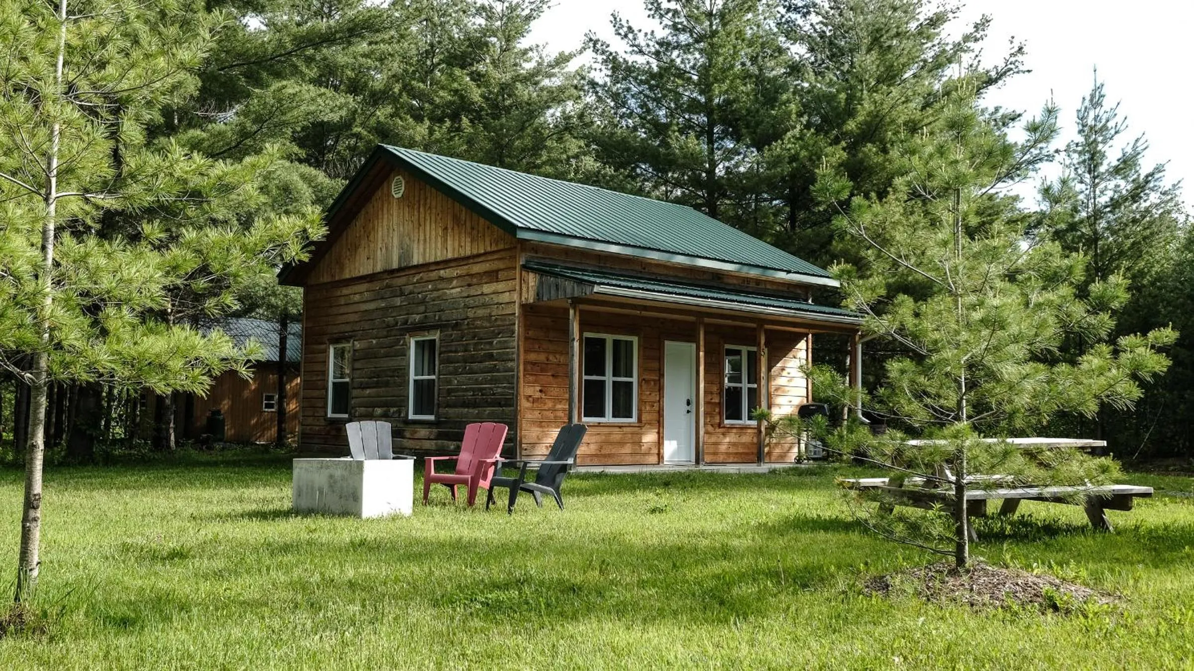 Natural landscape in Chalets du Domaine Yamaska