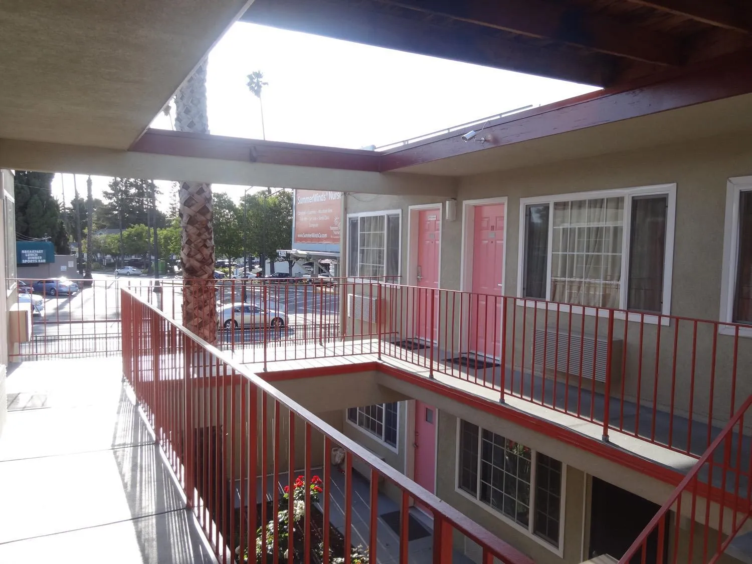 Property building in The Flamingo Motel San Jose