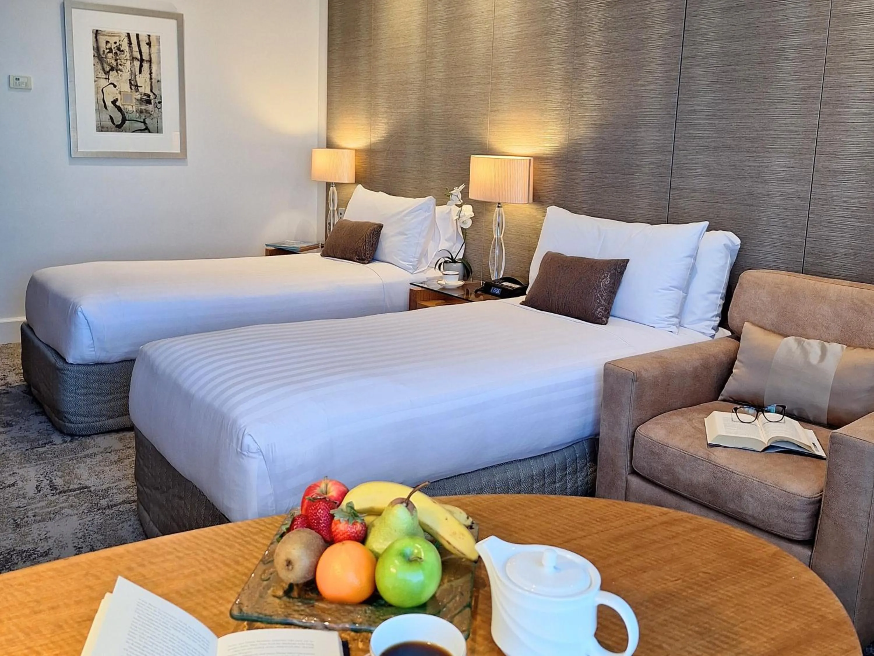 Bed in Hyatt Regency Perth