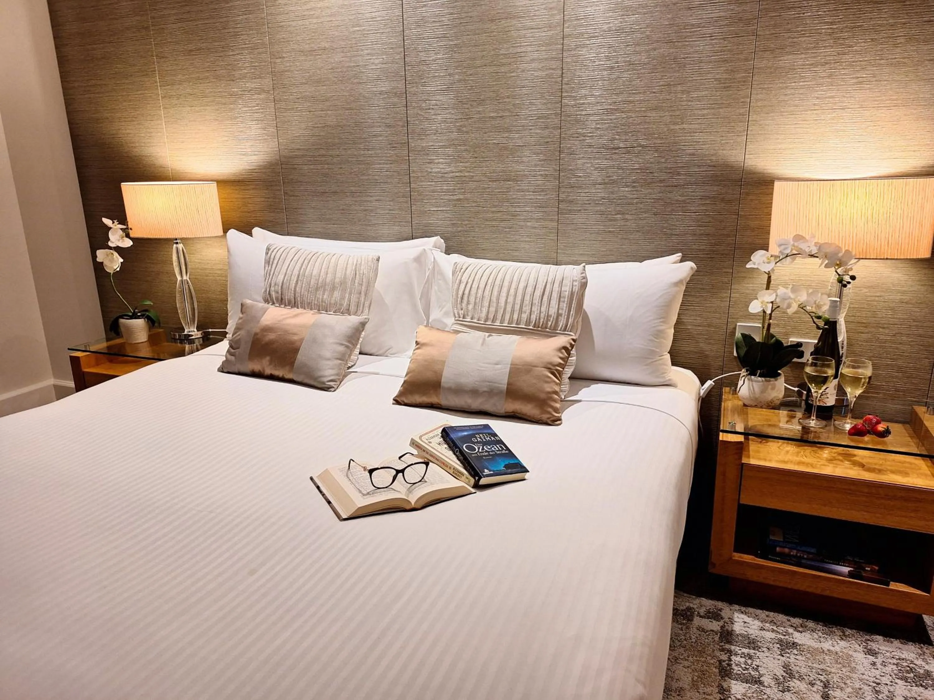 Bed in Hyatt Regency Perth