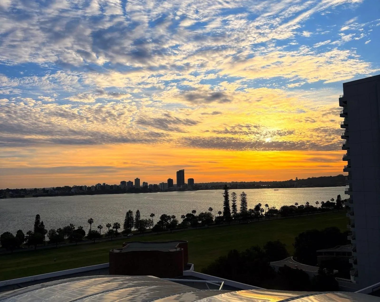 Natural landscape in Residence on Langley Park