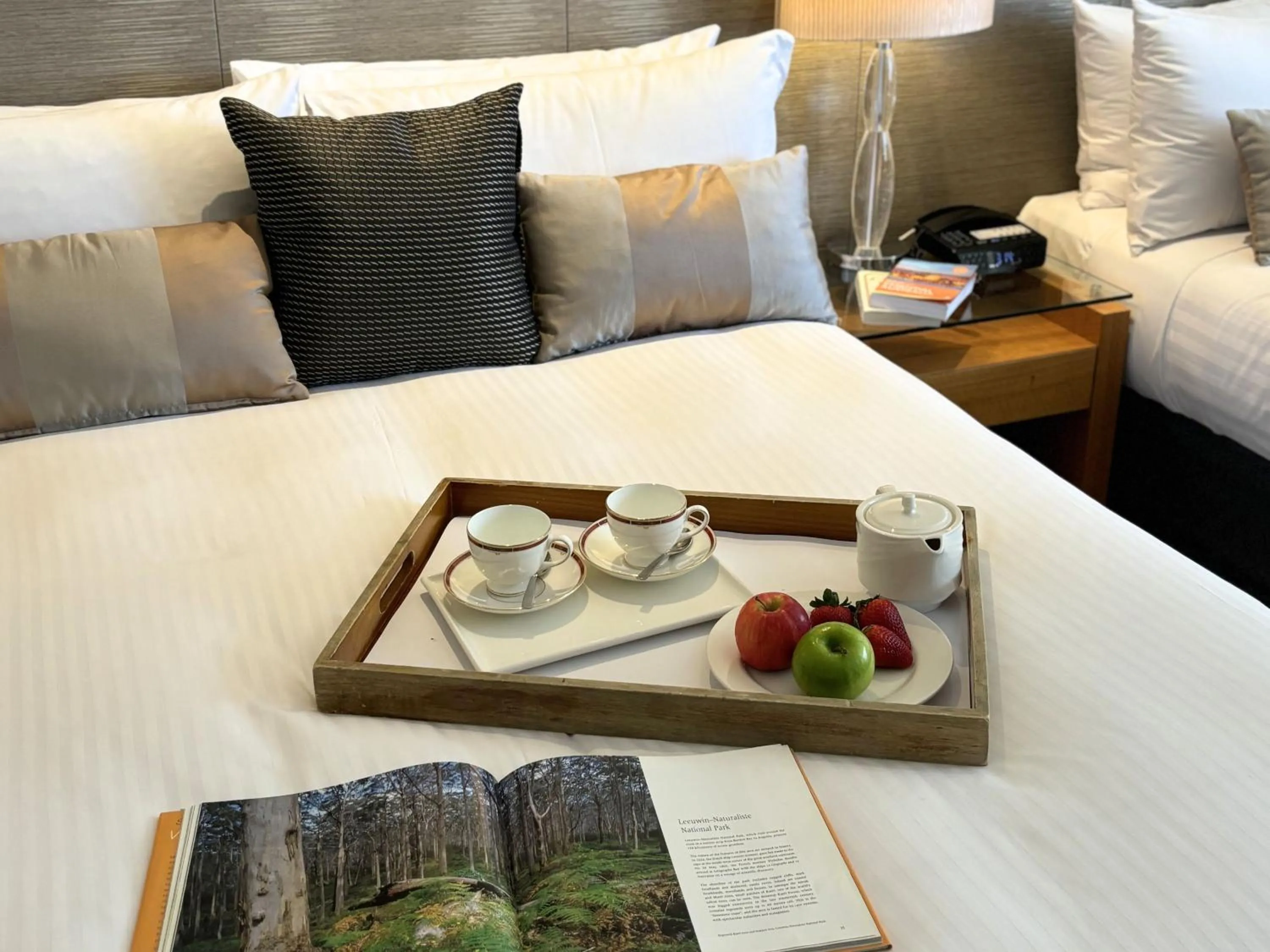 Bed in Hyatt Regency Perth