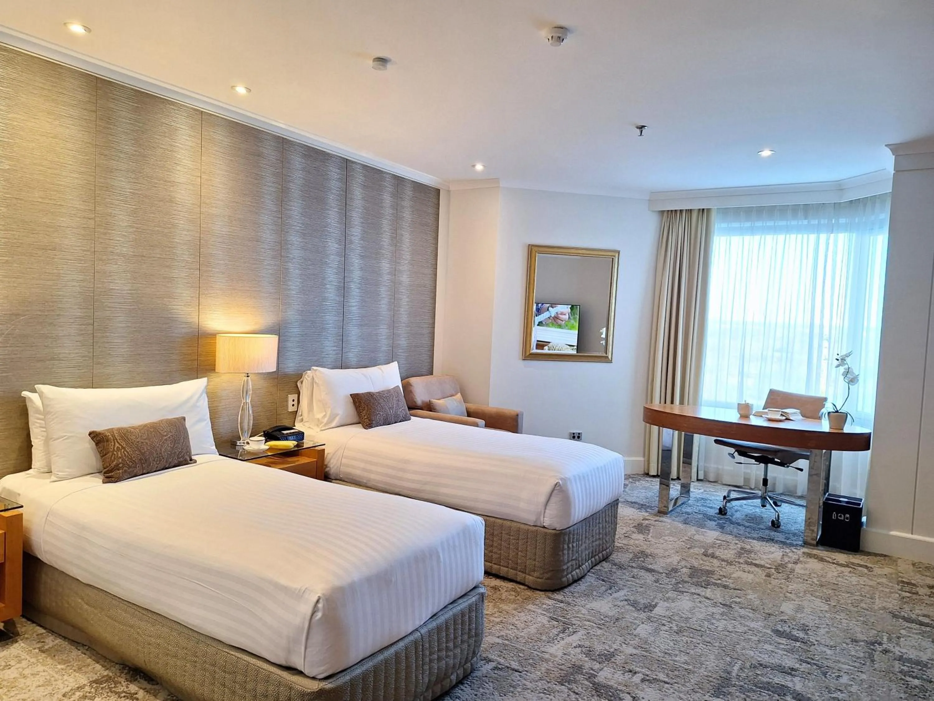 Bed in Hyatt Regency Perth