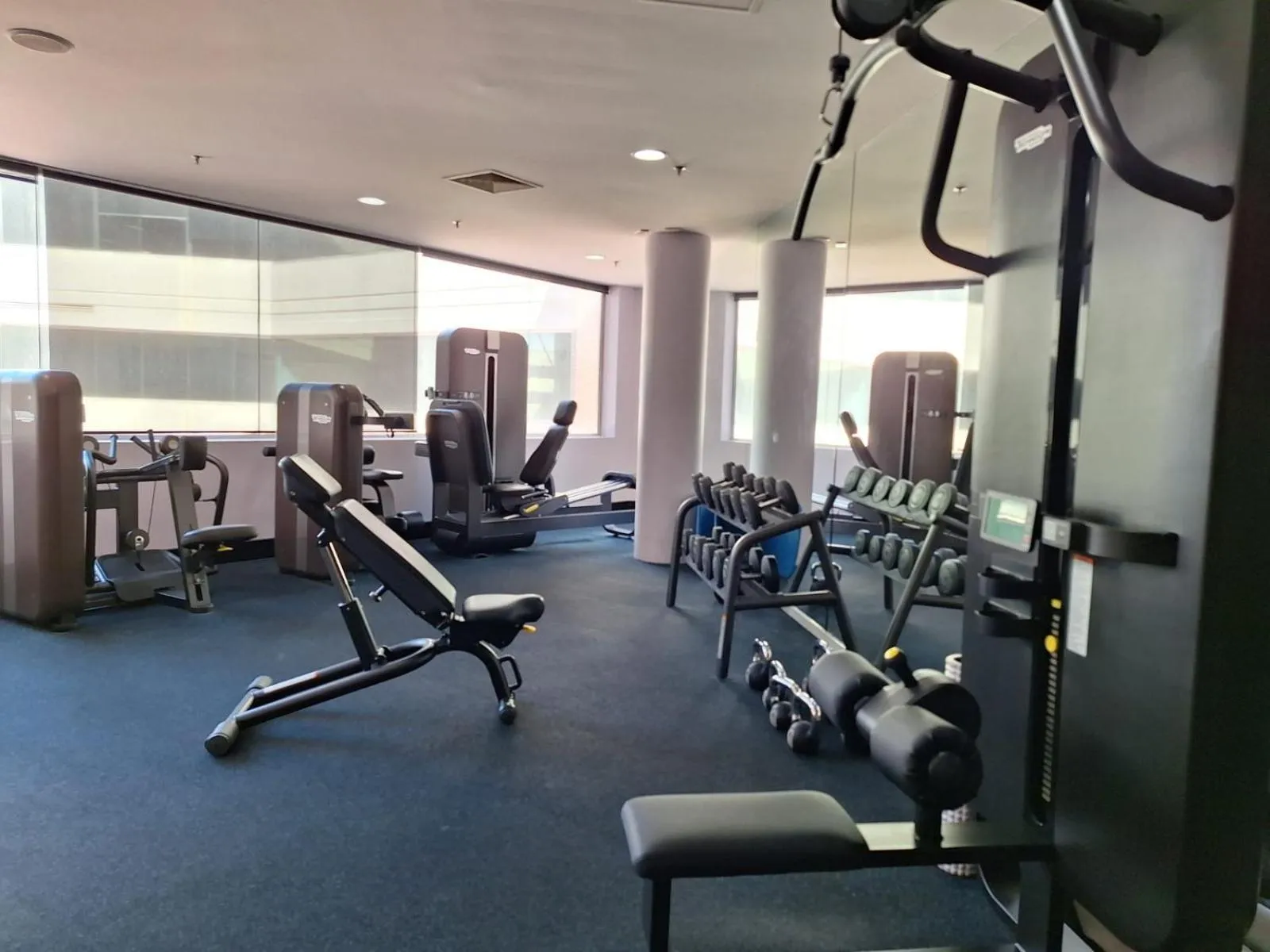 Fitness centre/facilities in Residence on Langley Park