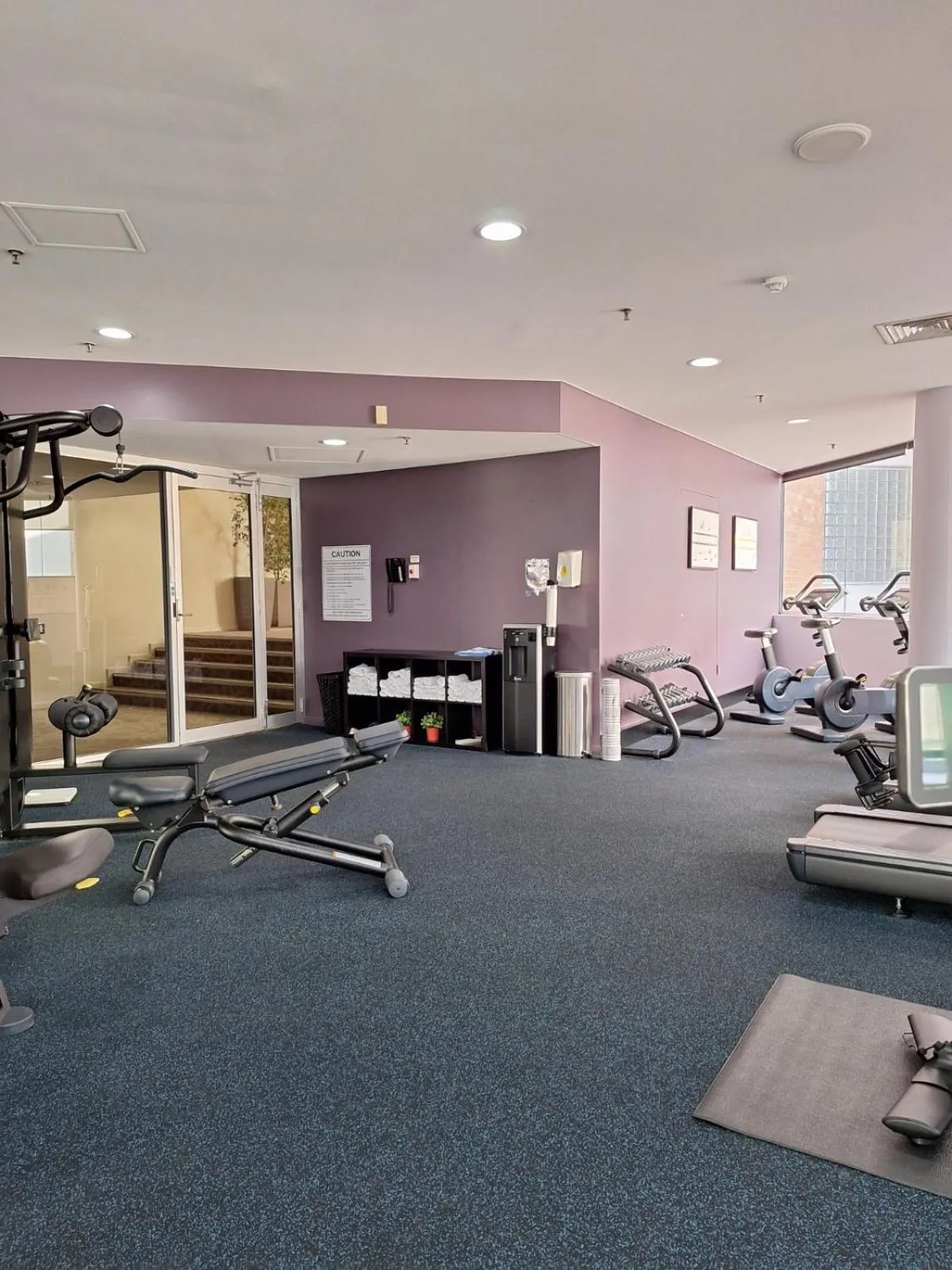 Fitness centre/facilities in Residence on Langley Park