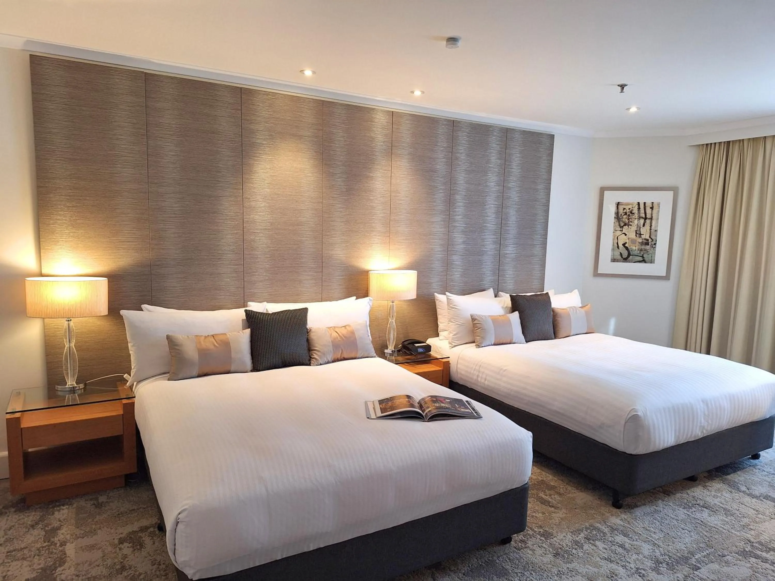 Bed in Hyatt Regency Perth