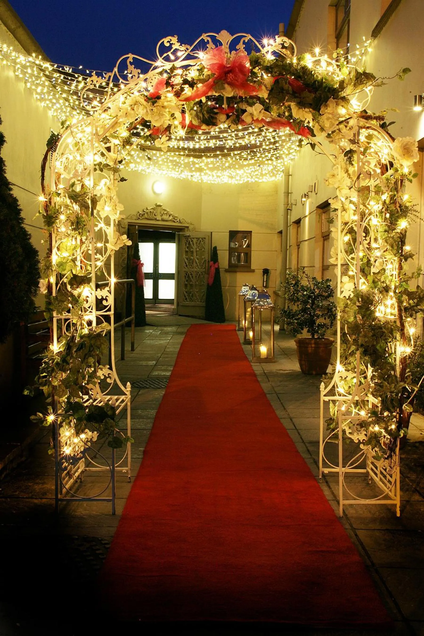 Decorative detail in Waterfoot Hotel