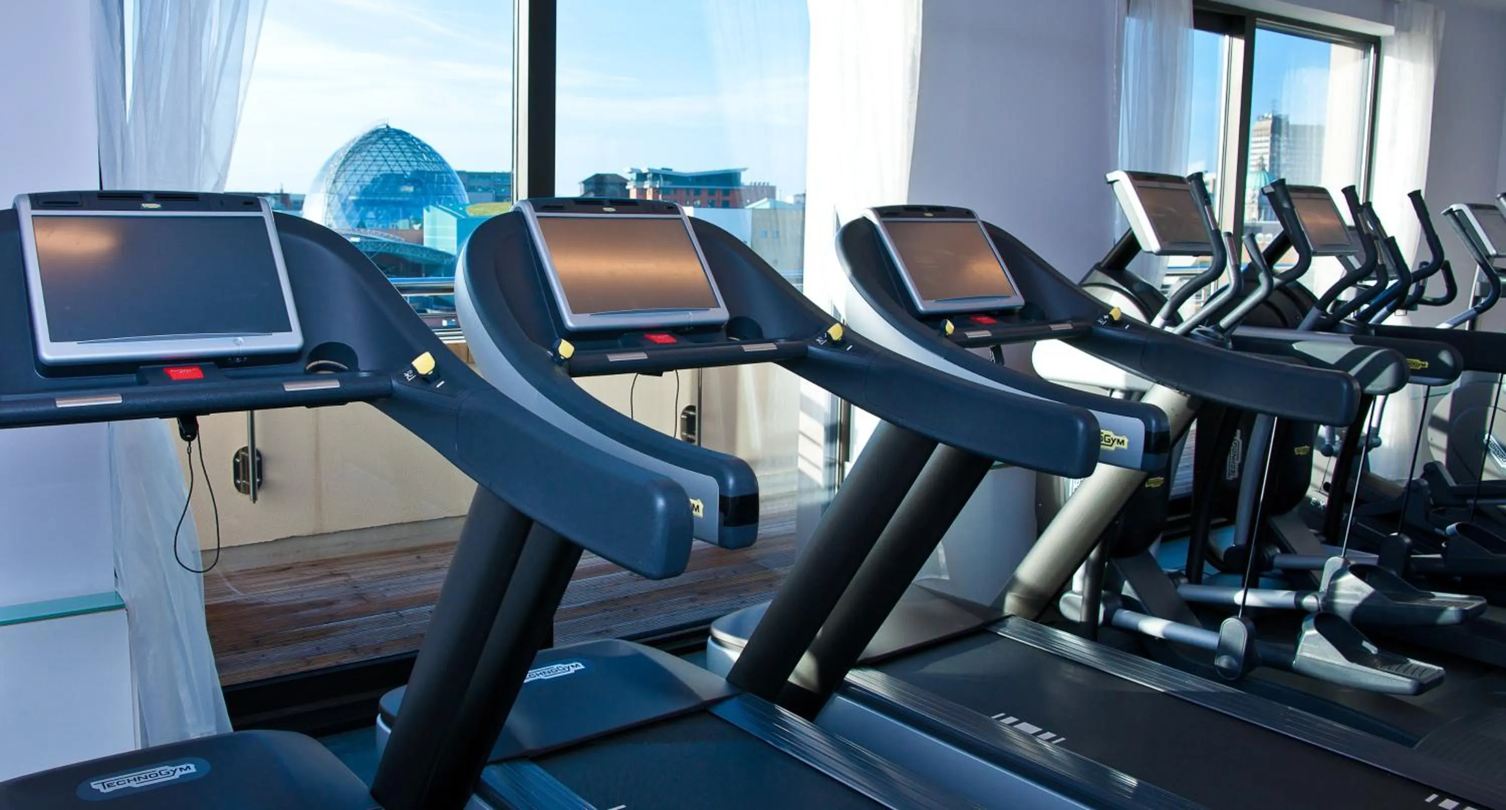 Fitness centre/facilities in The Merchant Hotel