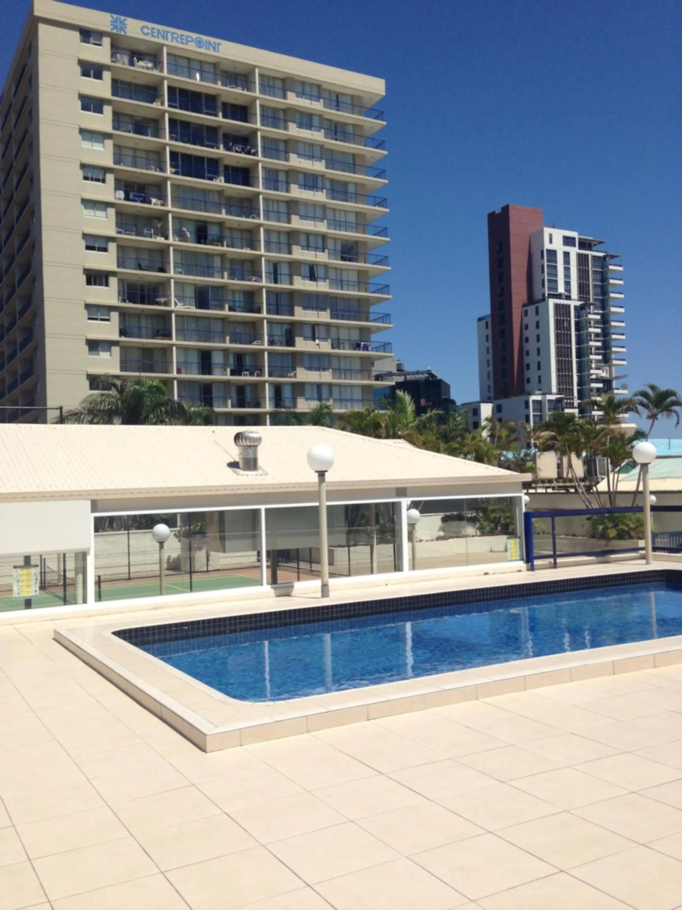 Facade/entrance in Centrepoint Resort
