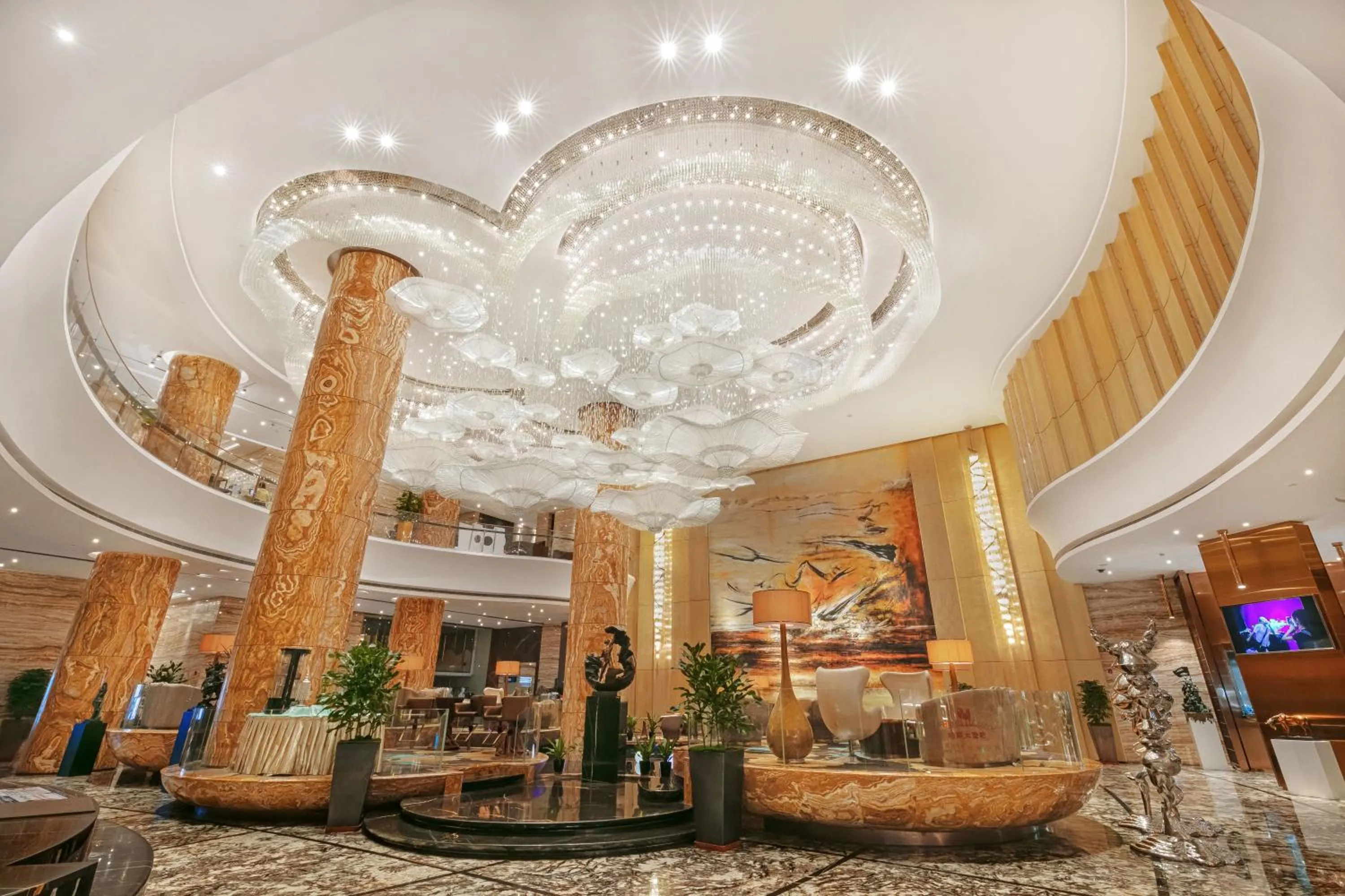 Lobby or reception in Vaperse Hotel Guangzhou Zhujiang New Town