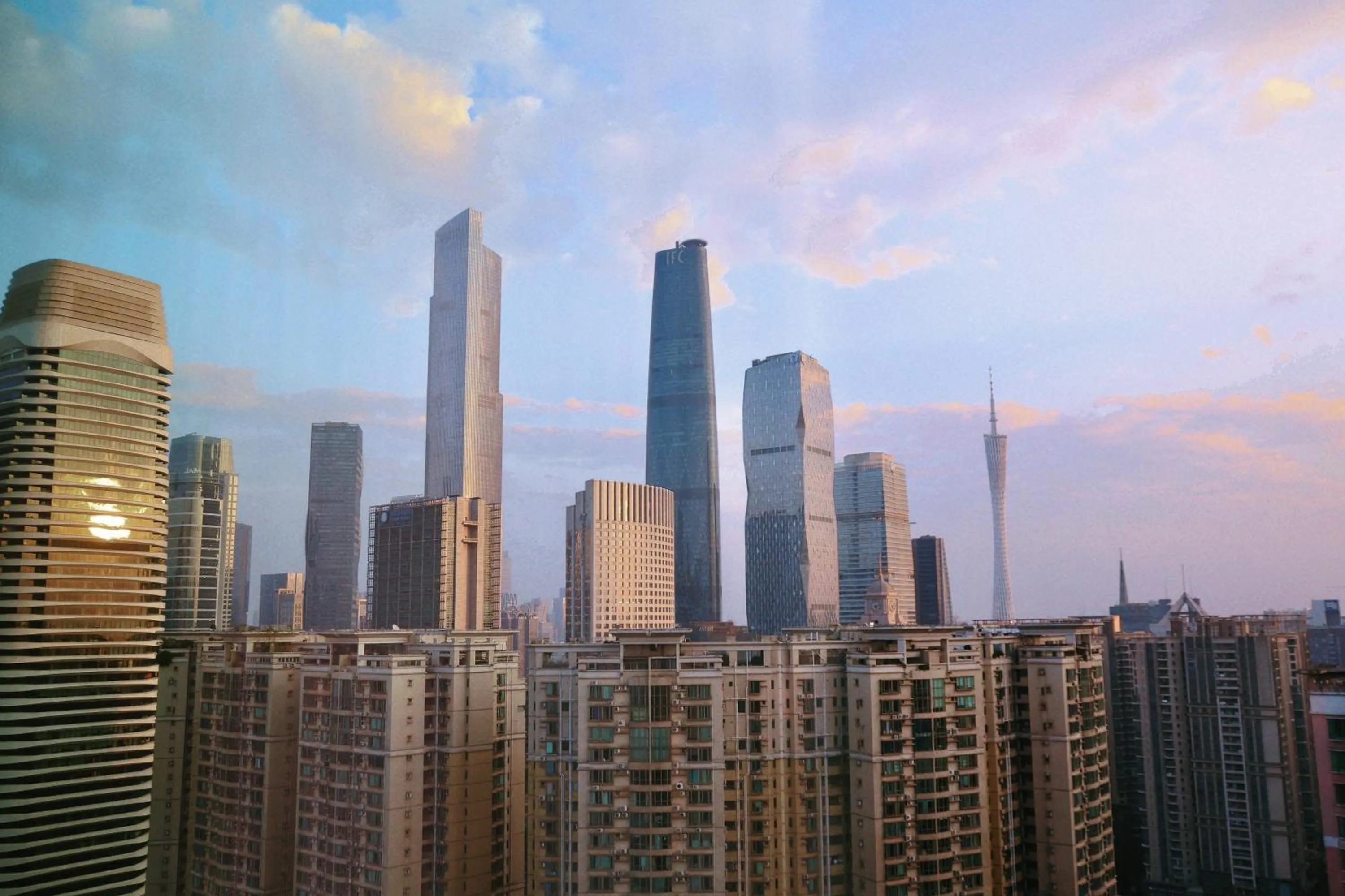 City view in Vaperse Hotel Guangzhou Zhujiang New Town