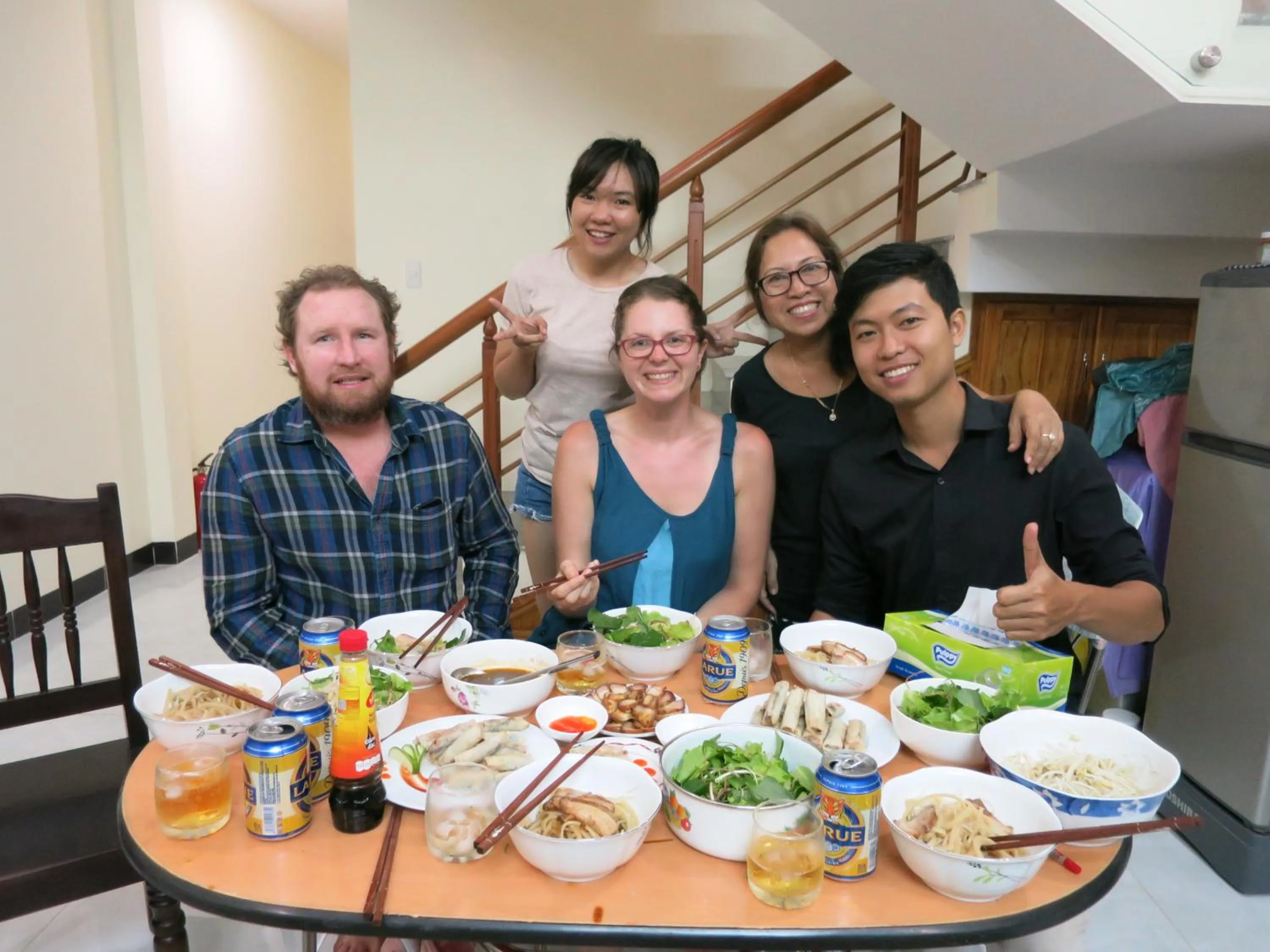 Dining area in Fireworks Homestay