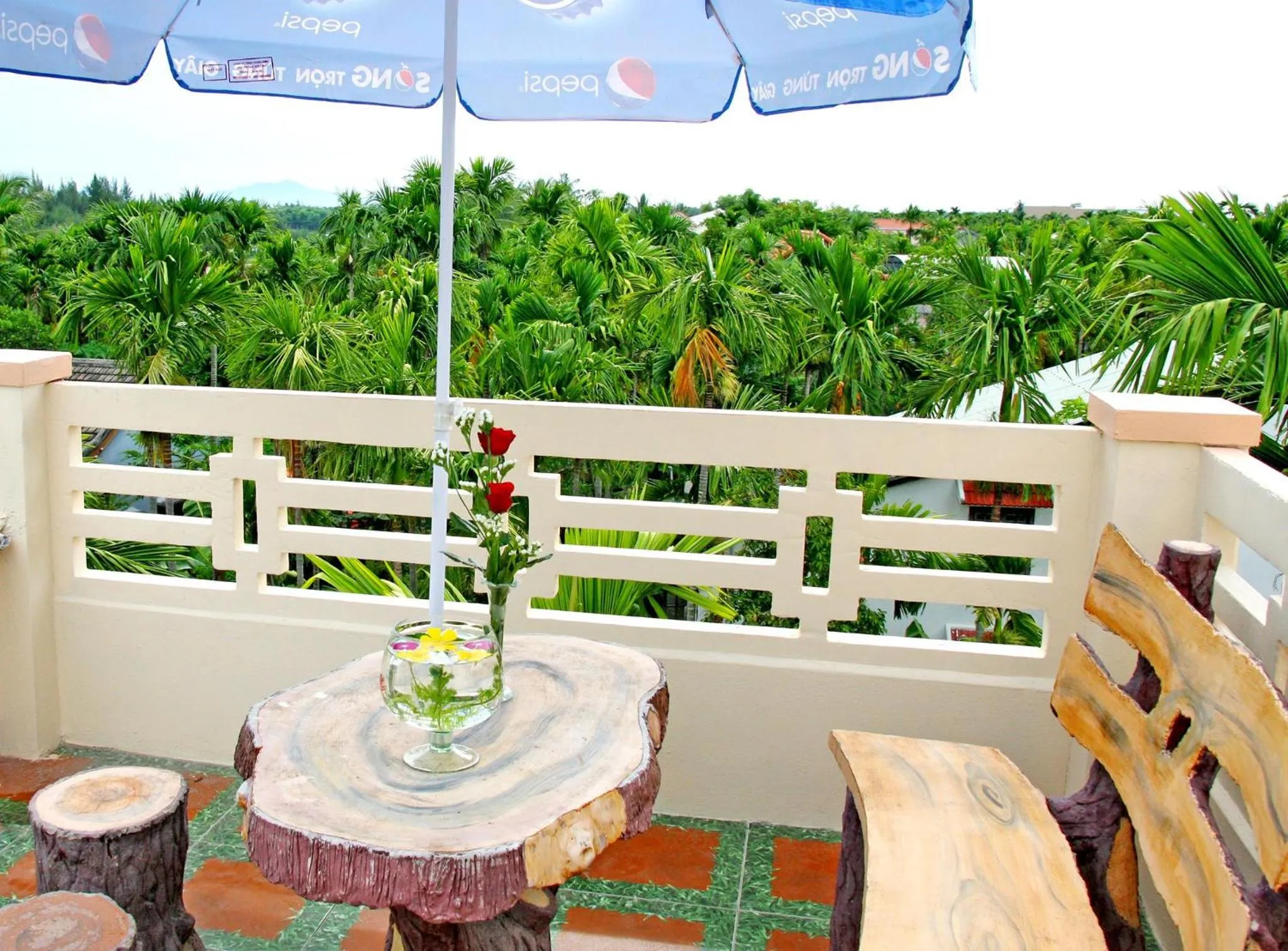 Balcony/Terrace in Village Love Homestay