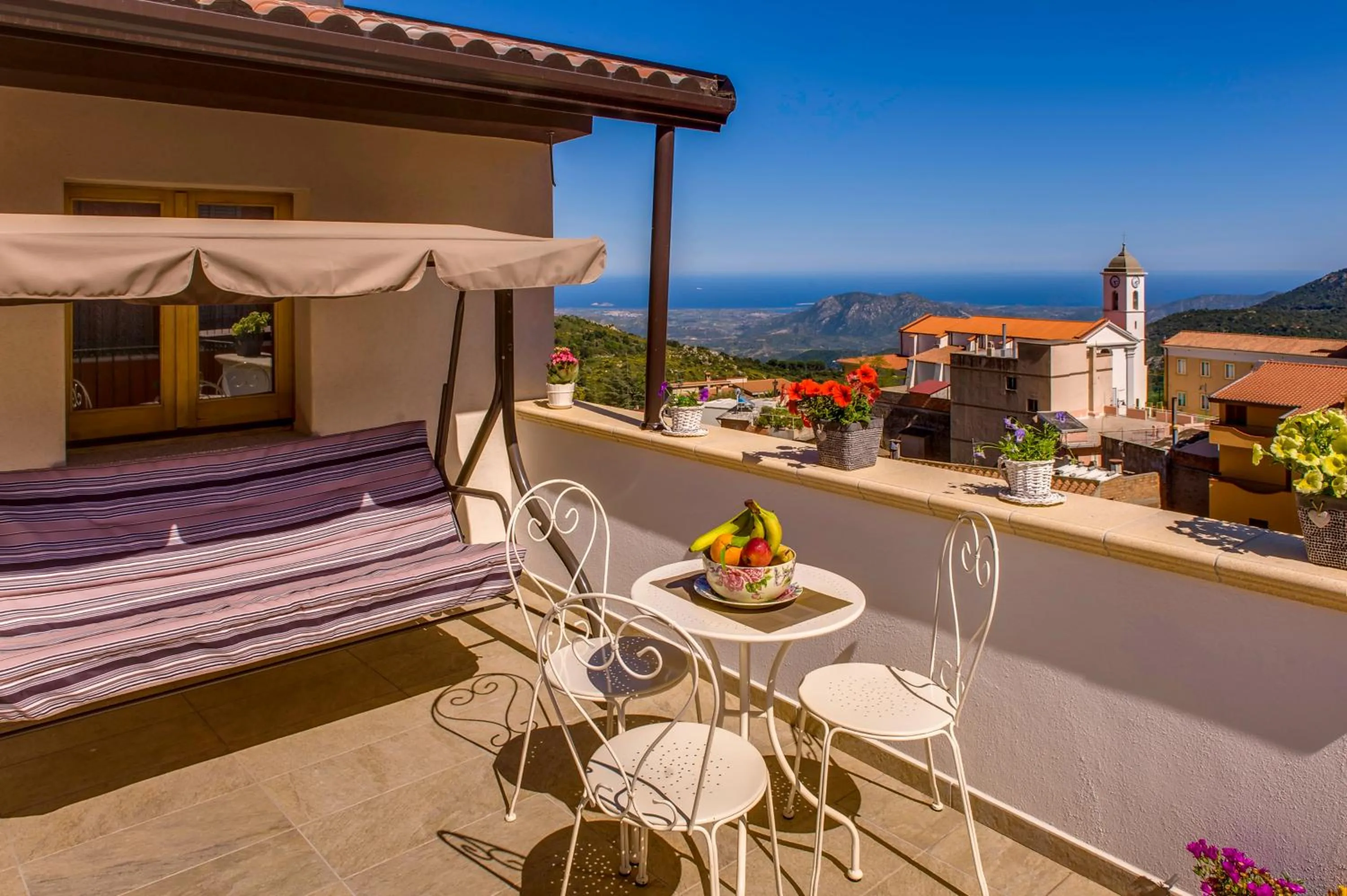 Balcony/Terrace in B&B Aria Ona