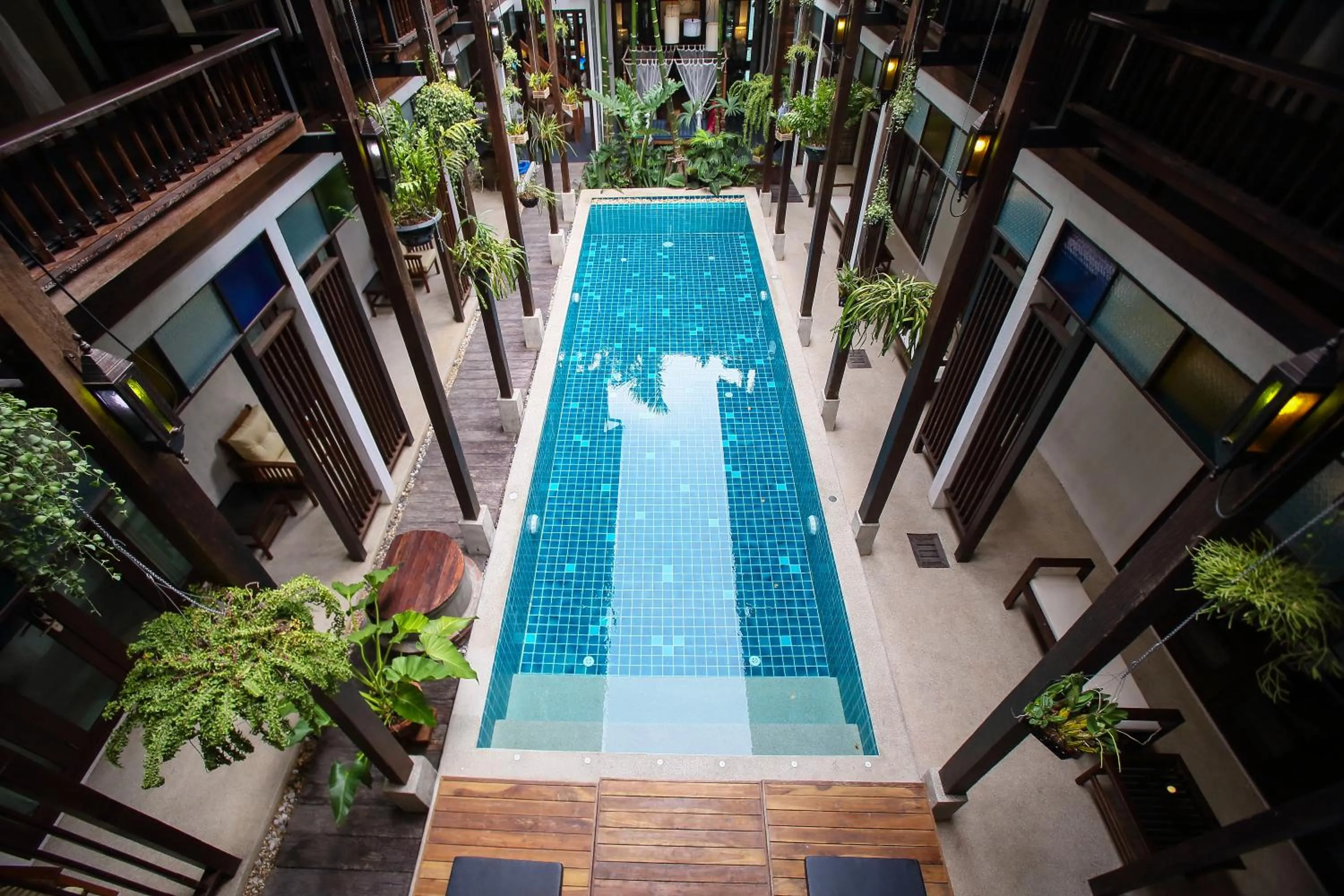 Garden view in Ban Chang Tong