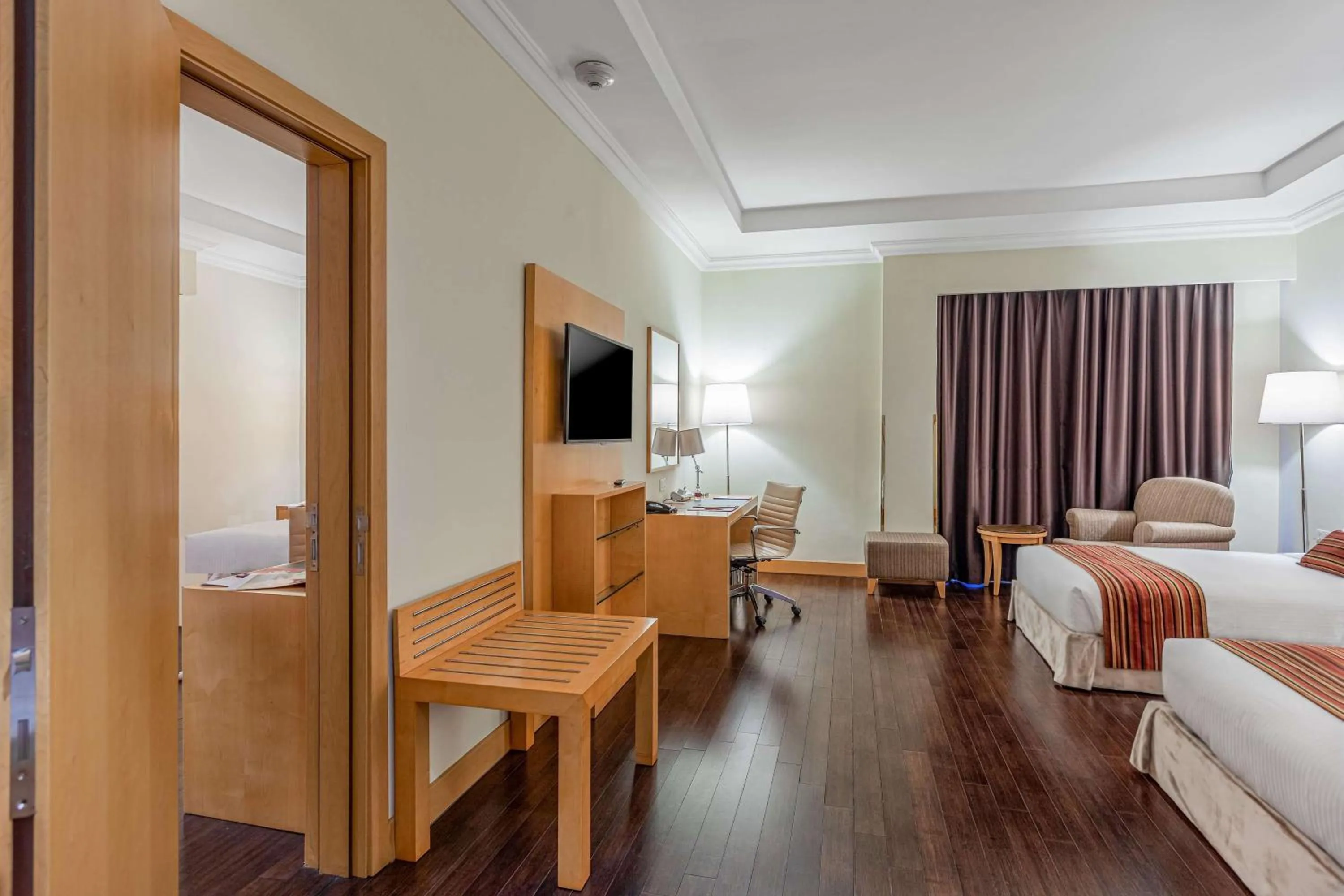 Photo of the whole room, Bed in Ramada Addis, Addis Ababa