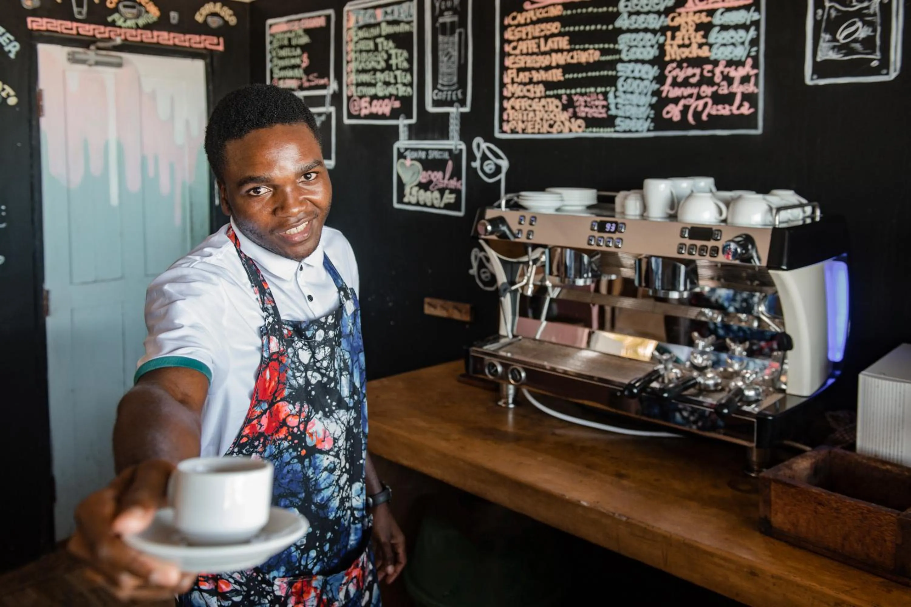 Coffee/tea facilities in Paje Beach Apartments & Hotel