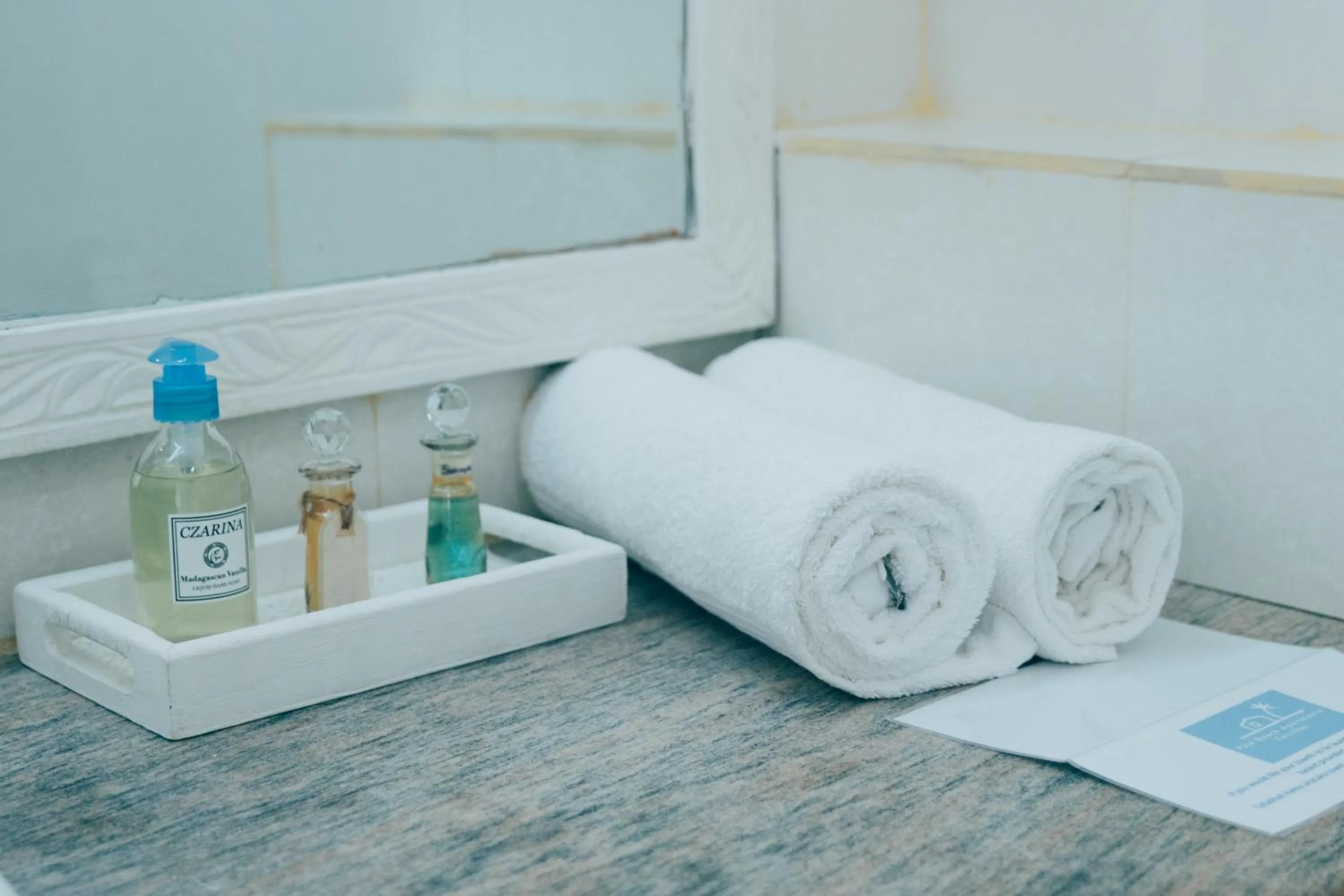Bathroom in Paje Beach Apartments & Hotel