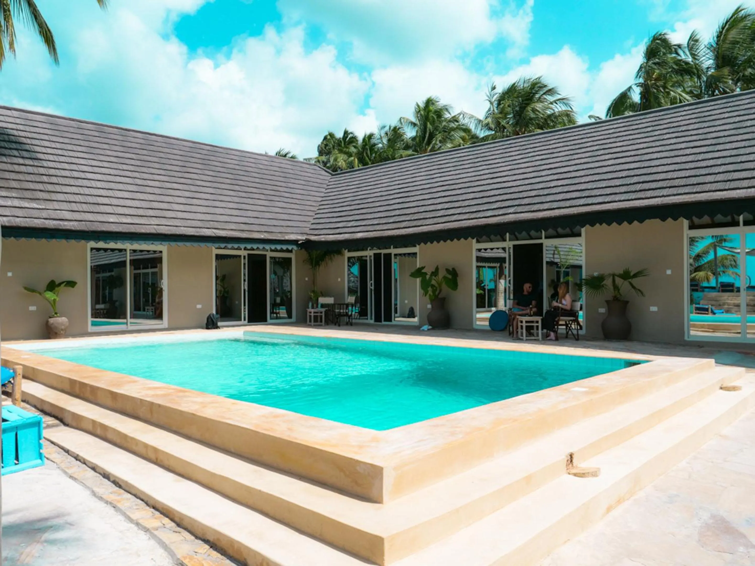 Property building in Paje Beach Apartments & Hotel