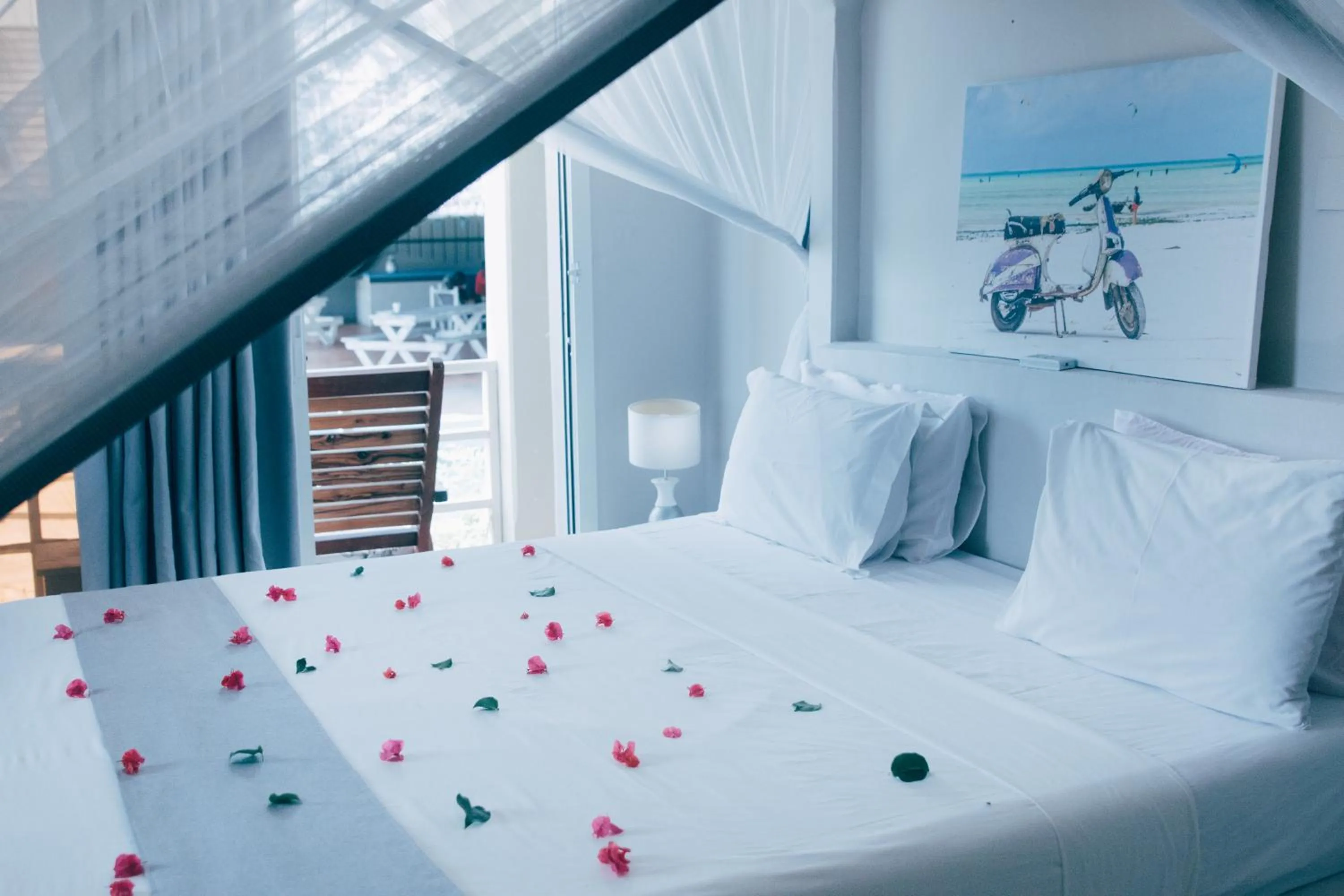 Photo of the whole room, Bed in Paje Beach Apartments & Hotel