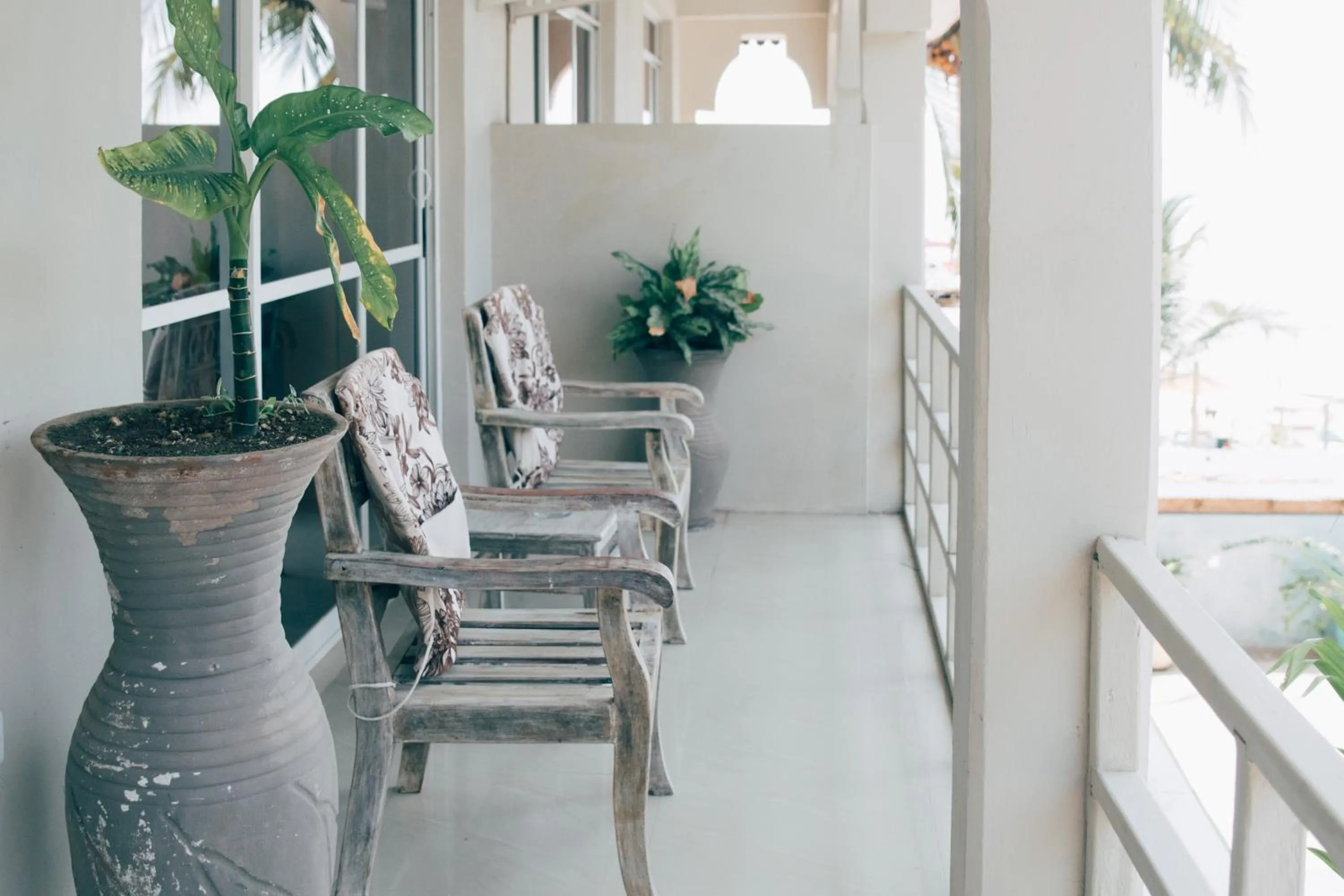 Balcony/Terrace in Paje Beach Apartments & Hotel
