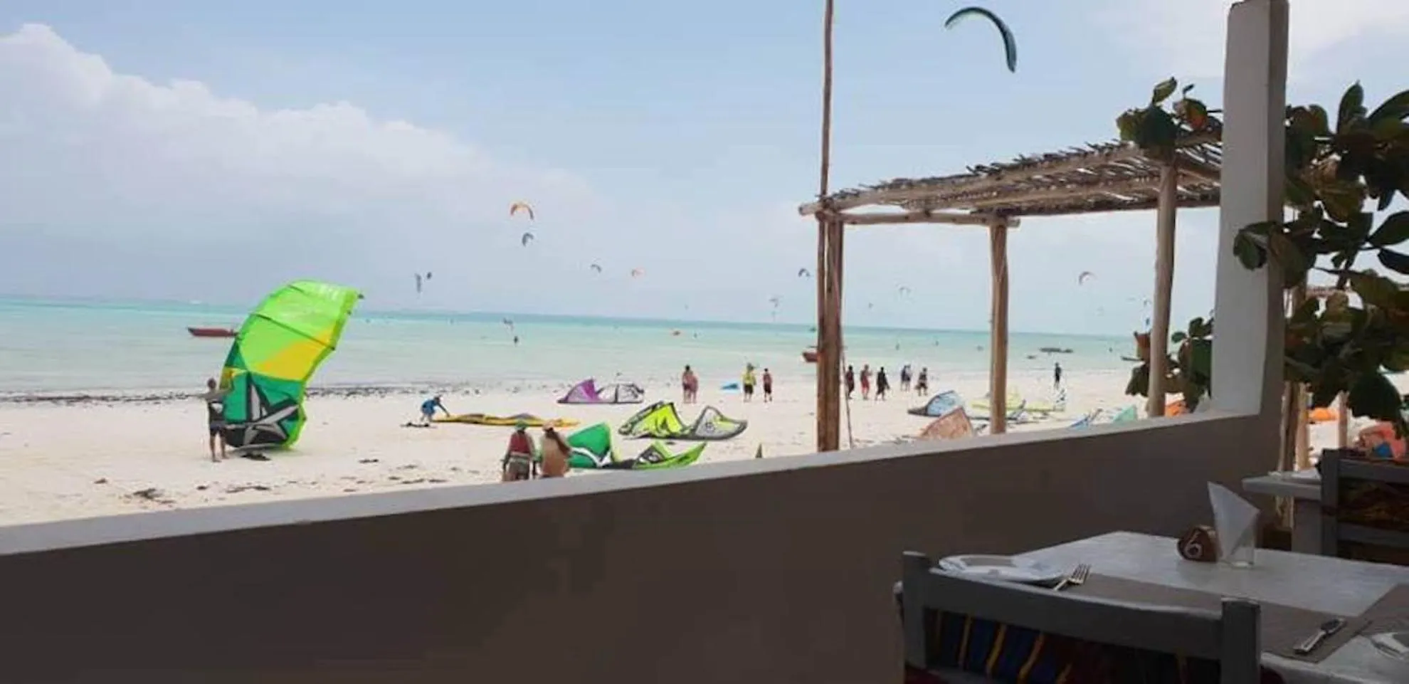 Restaurant/places to eat in Paje Beach Apartments & Hotel