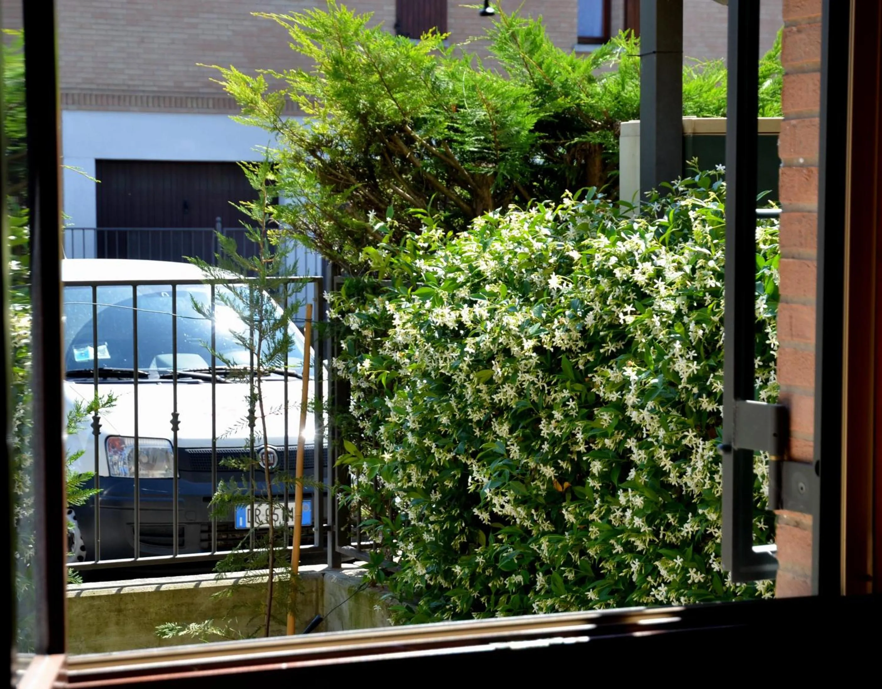 Garden view in La Casetta