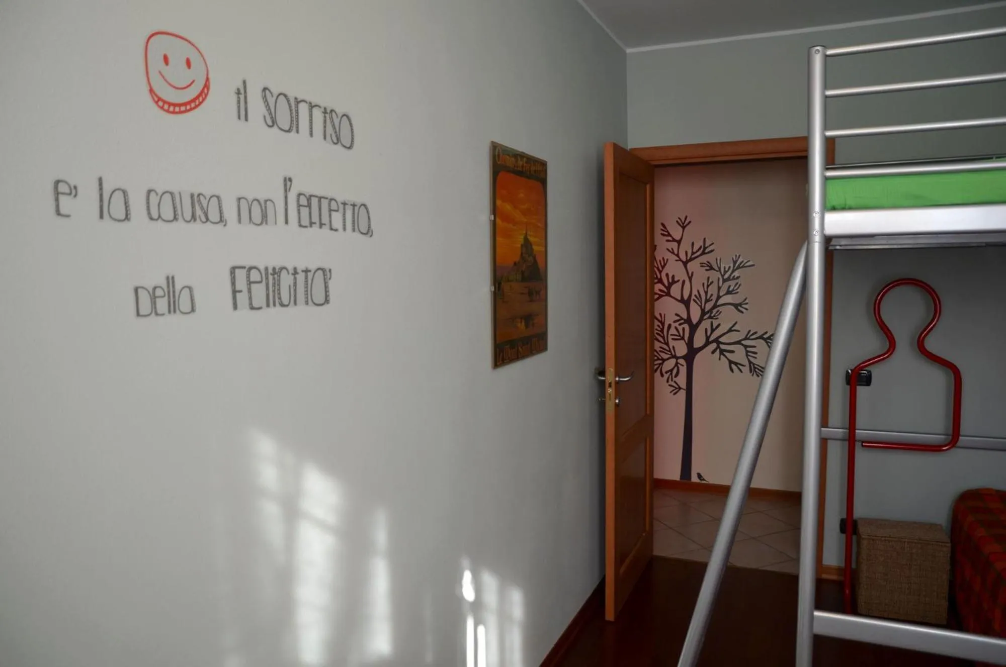 Facade/entrance in La Casetta