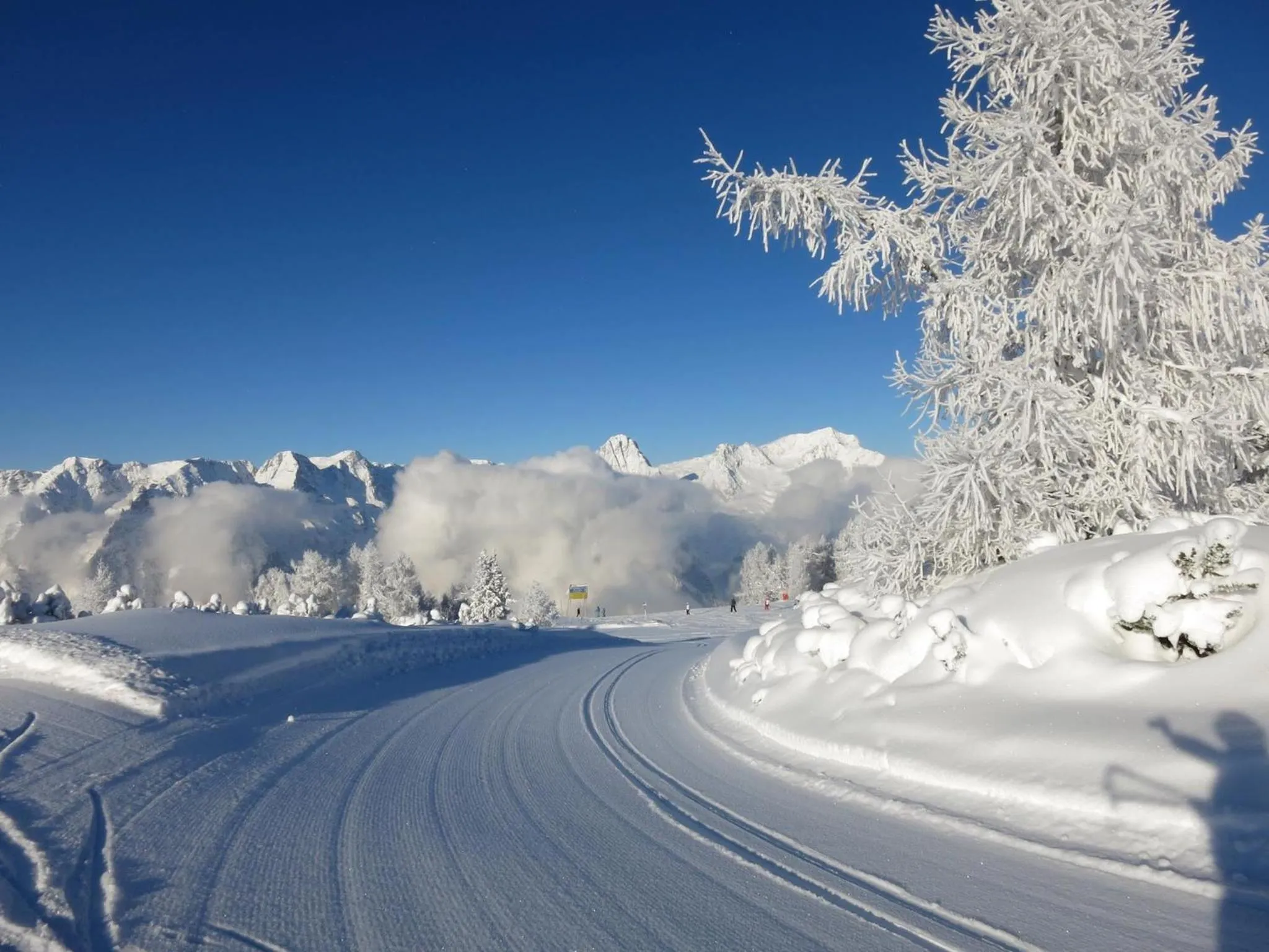Skiing in Fleischerei - Apartments, Cafe & Weinbar