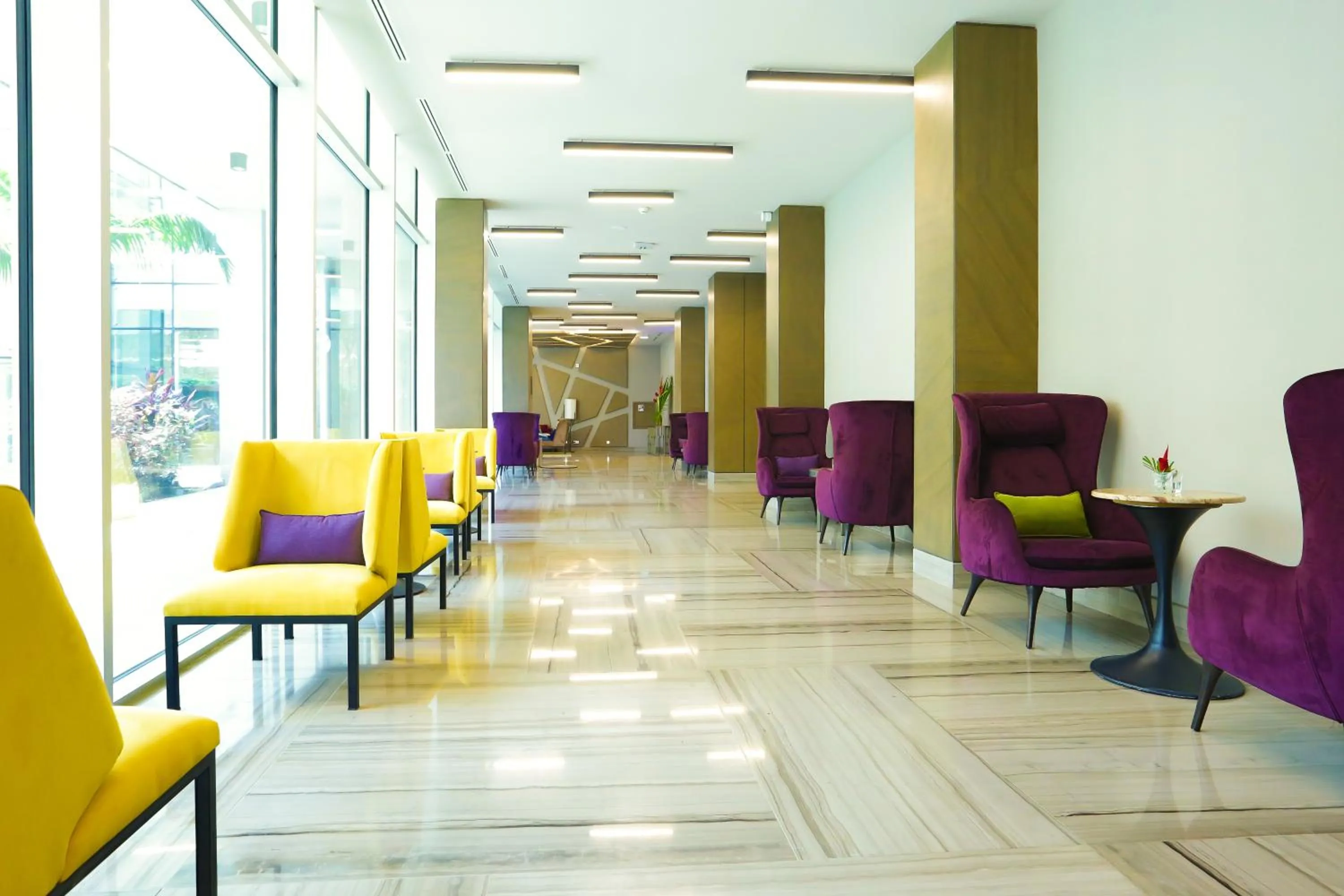 Lobby or reception in Radisson Blu Hotel, Abidjan Airport