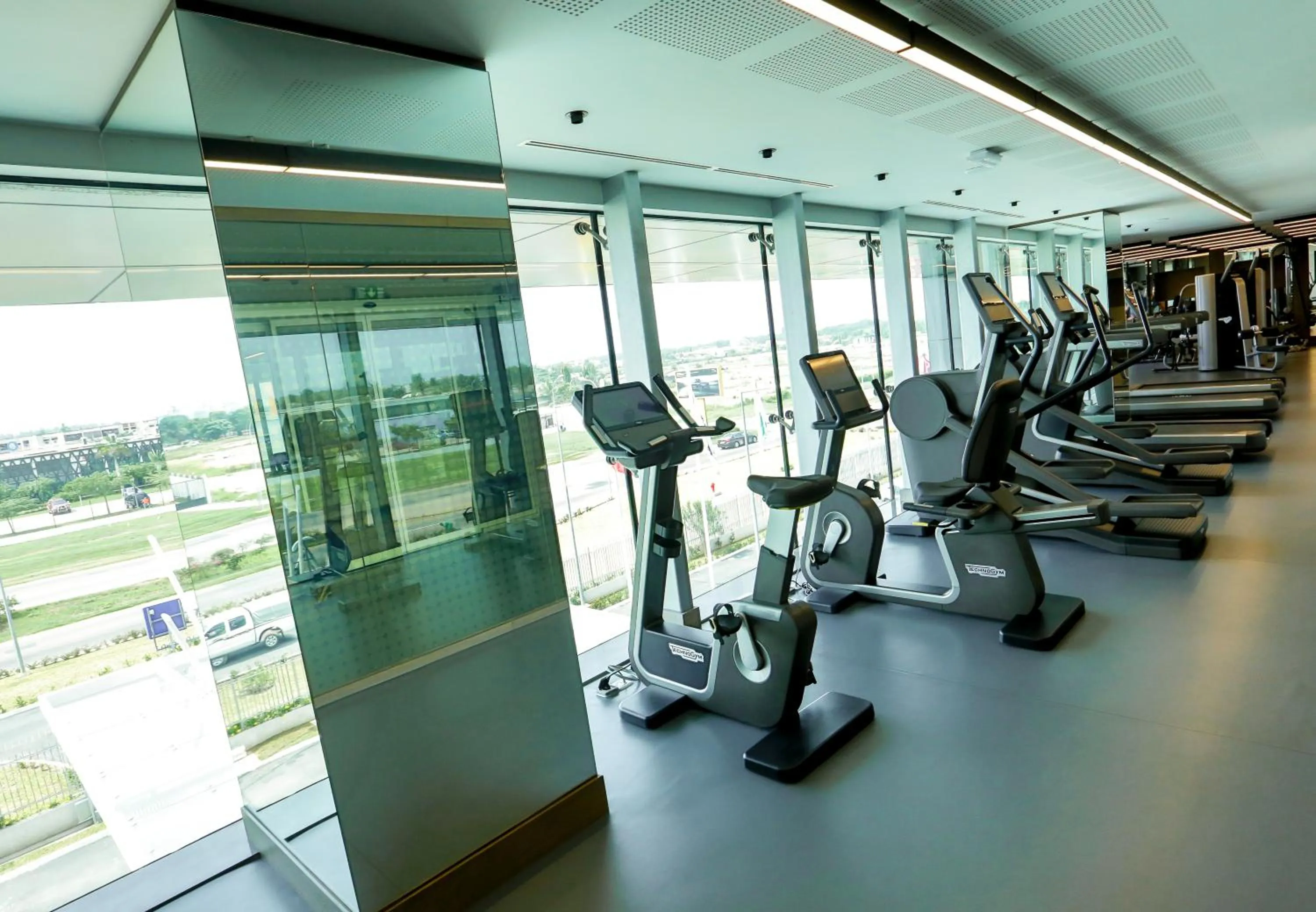 Fitness centre/facilities in Radisson Blu Hotel, Abidjan Airport