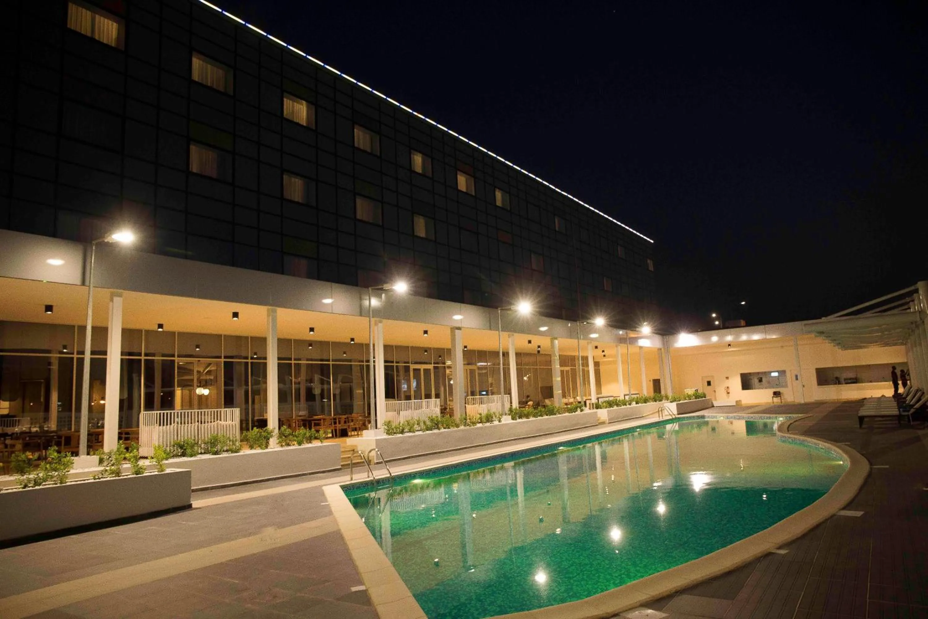 Property building in Radisson Blu Hotel, Abidjan Airport