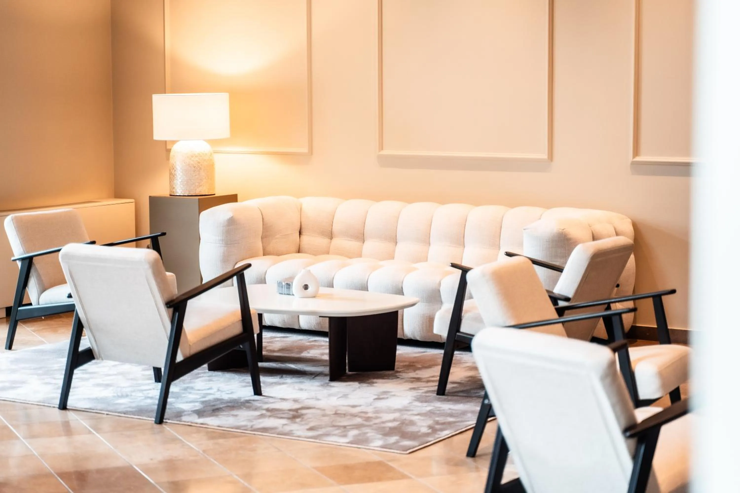 Lobby or reception in Hotel Capolago