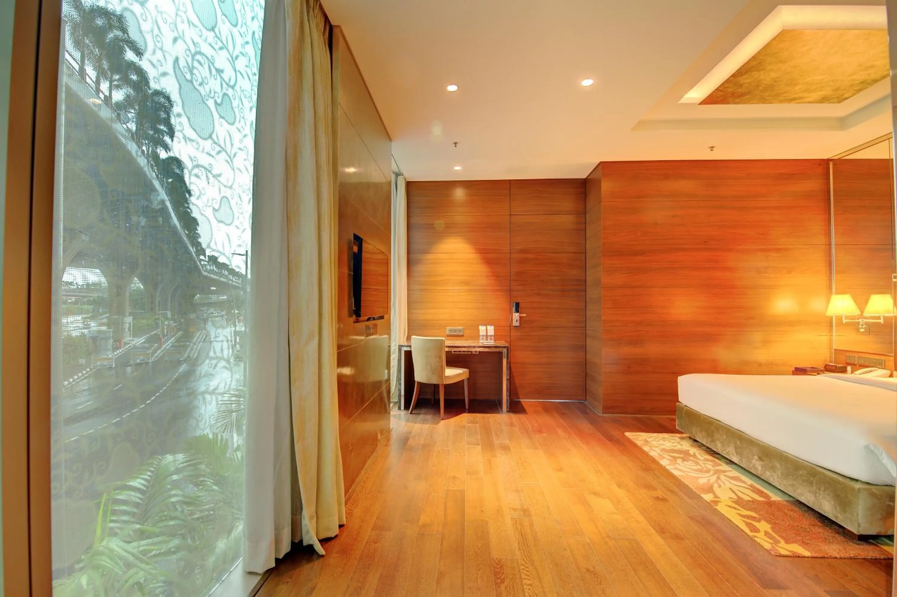 Bedroom, Bed in Niranta Transit Hotel Mumbai Airport - At Arrivals