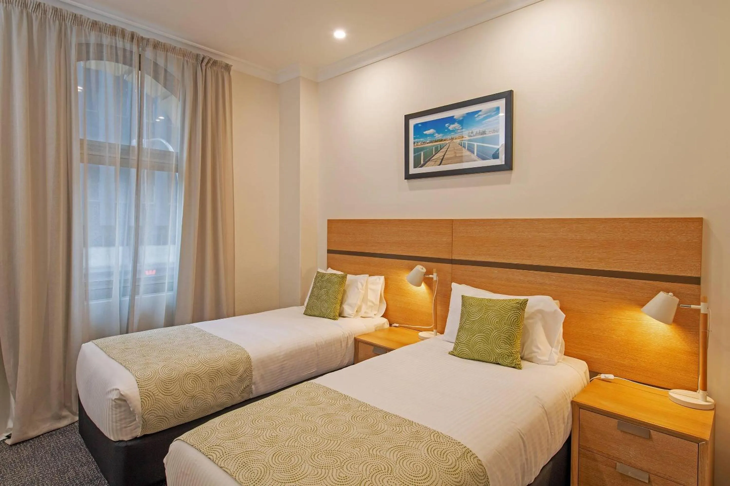 Bedroom, Bed in Quality Apartments Adelaide Central